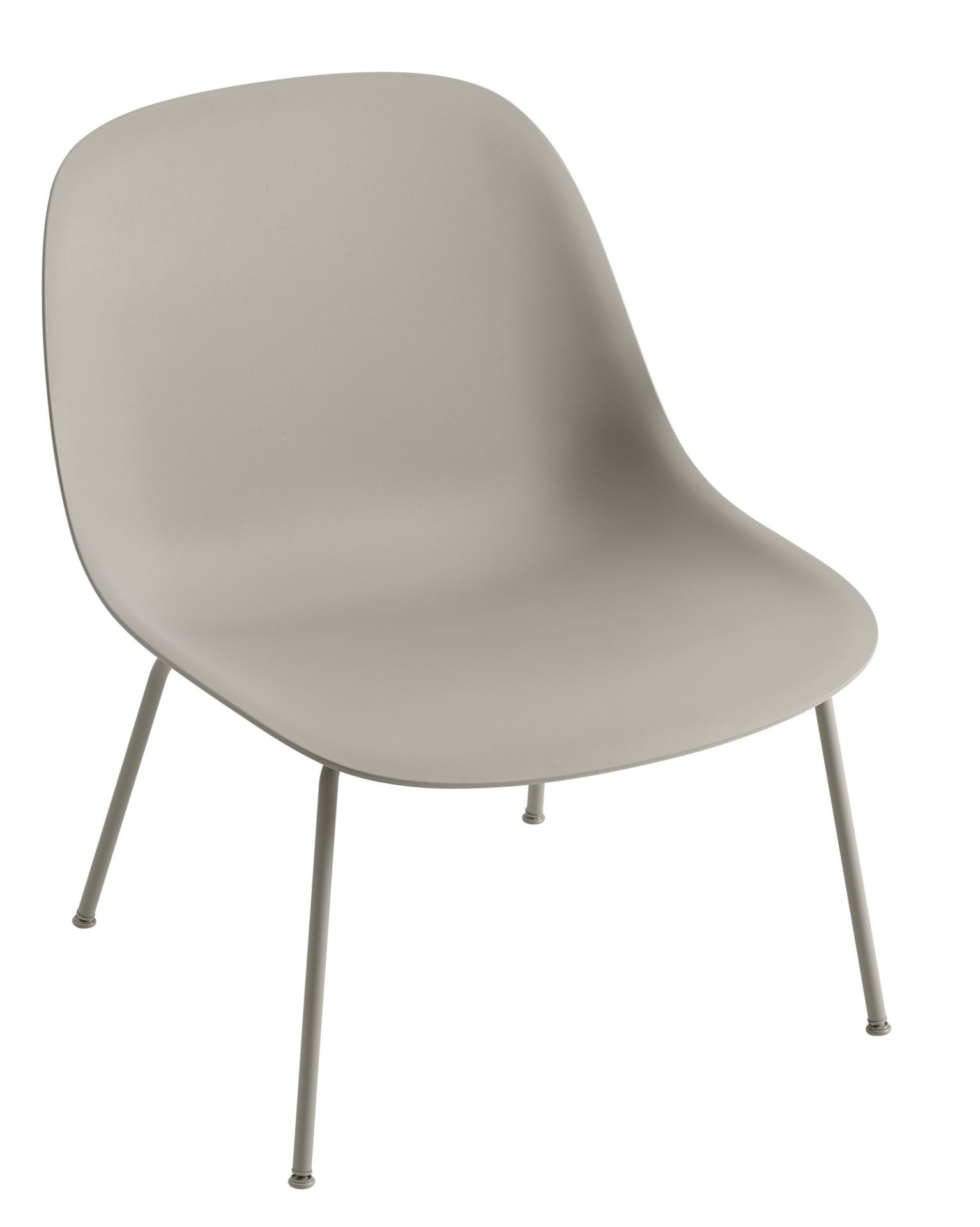 Fiber Lounge Chair Tube Base Stuhl Muuto