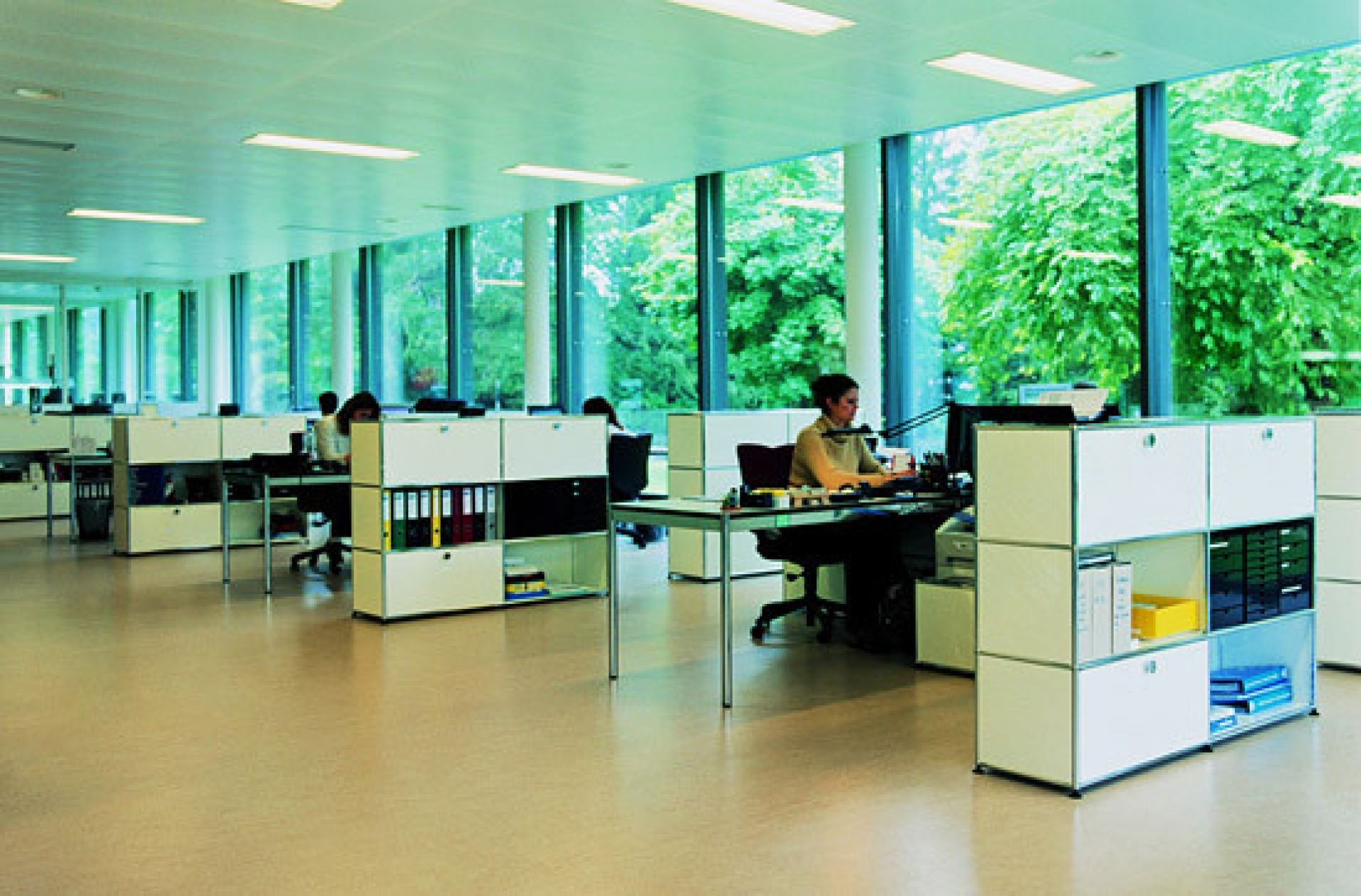 USM Haller Tisch 175 x 75 cm perlgrau QUICK SHIP