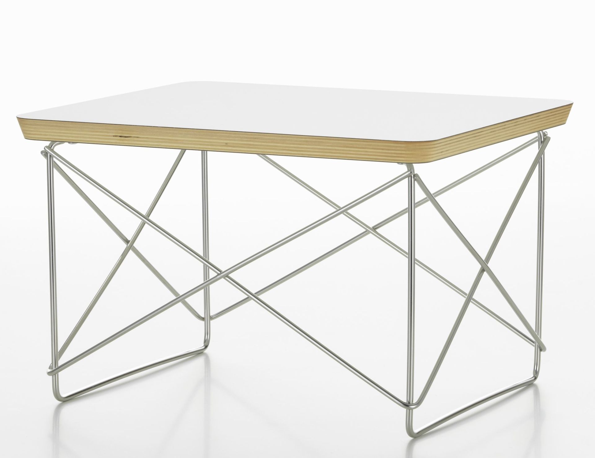 Occasional Table LTR Beistelltisch HPL Weiss Vitra 