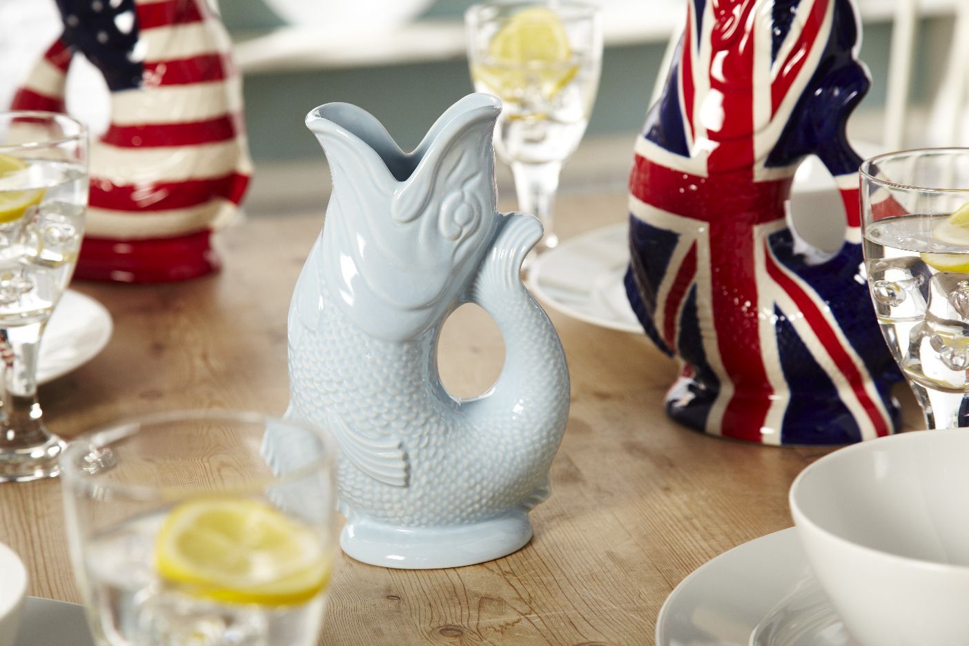 Gluckigluck Karaffe / Vase XL UK Flag