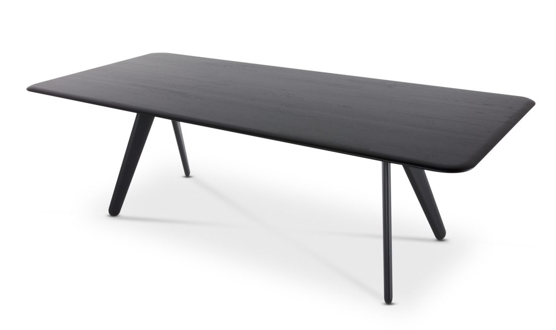 Slab Tisch Schwarz Tom Dixon