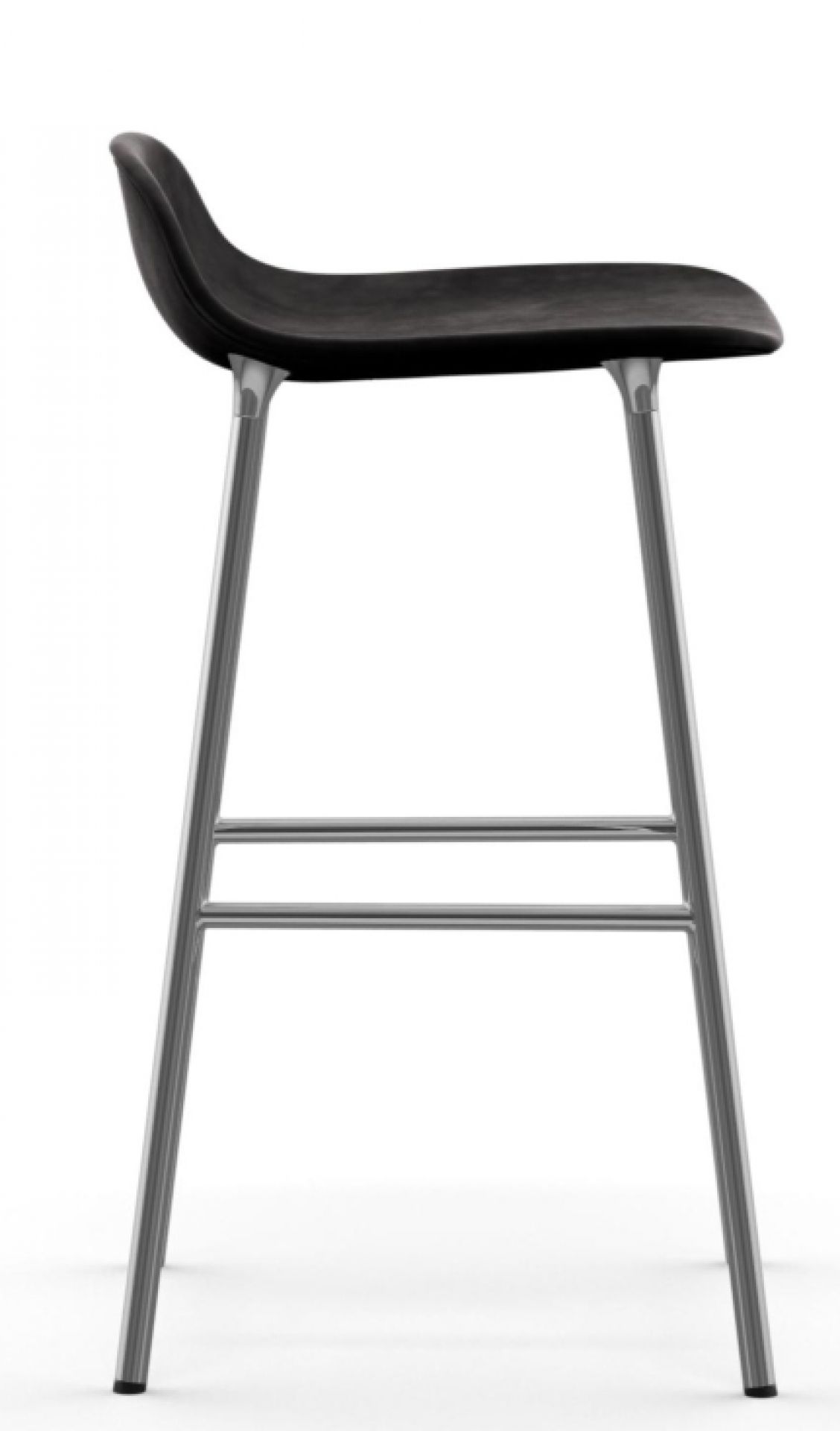 Form Barstool Barhocker H 65 cm Stahl Gepolstert Normann Copenhagen