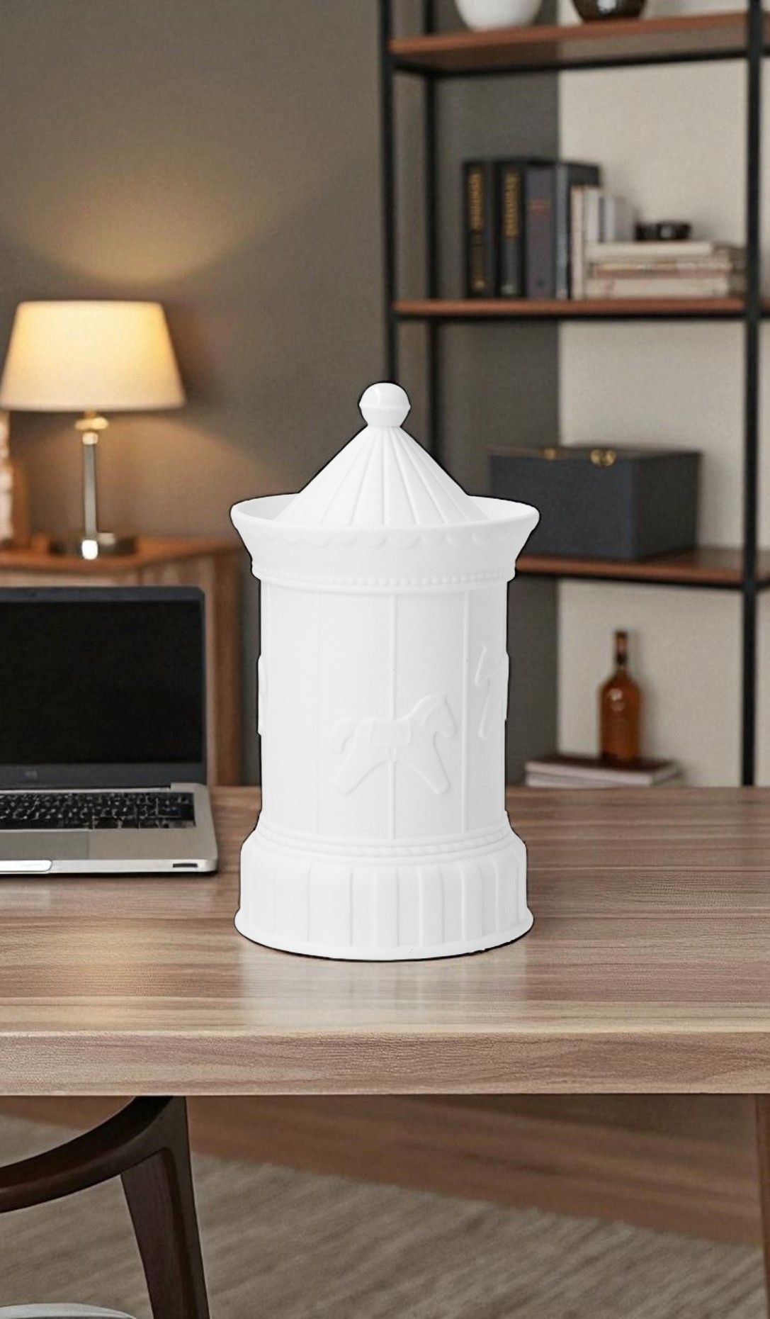 Karusseldose Streifen Räder 