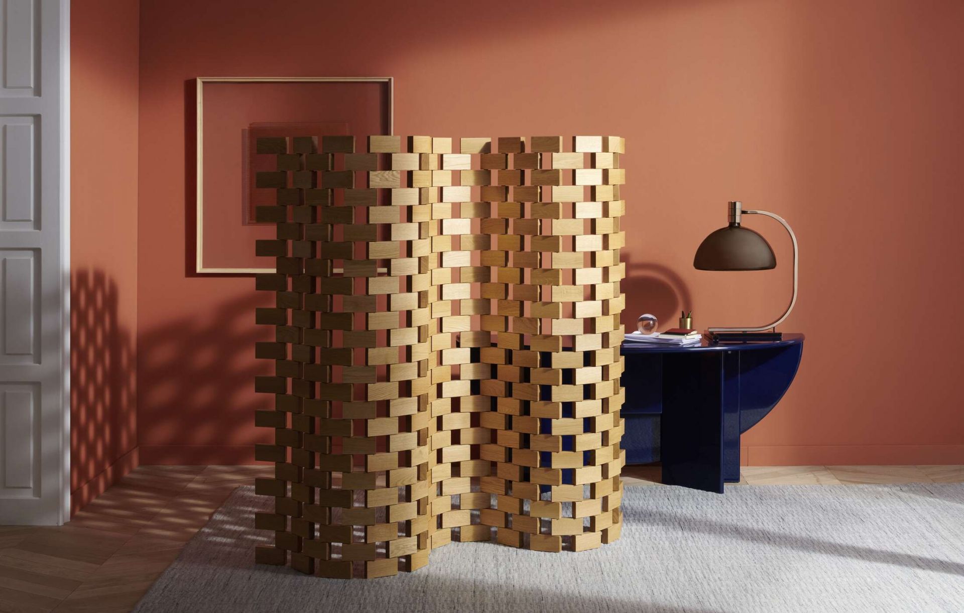 537 Paravent Ambassade Raumteiler Cassina