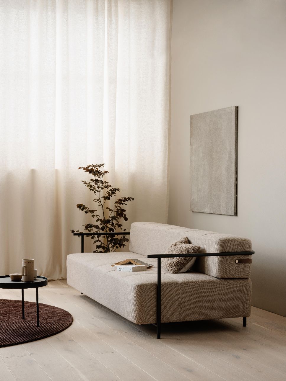 Daybe Schlafsofa mit Armlehnen Northern