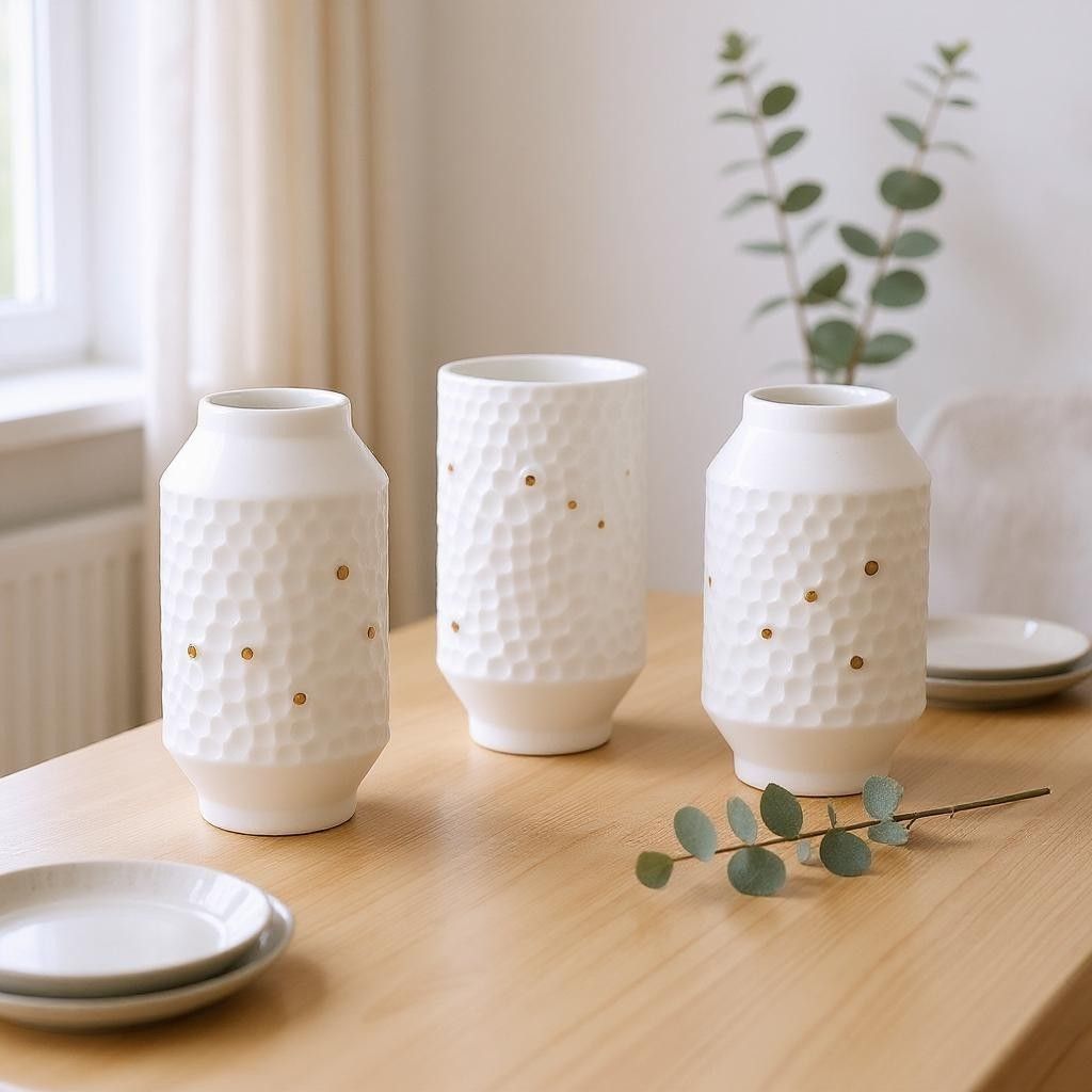 Sternenbilder Minivasen 3-er Set Räder