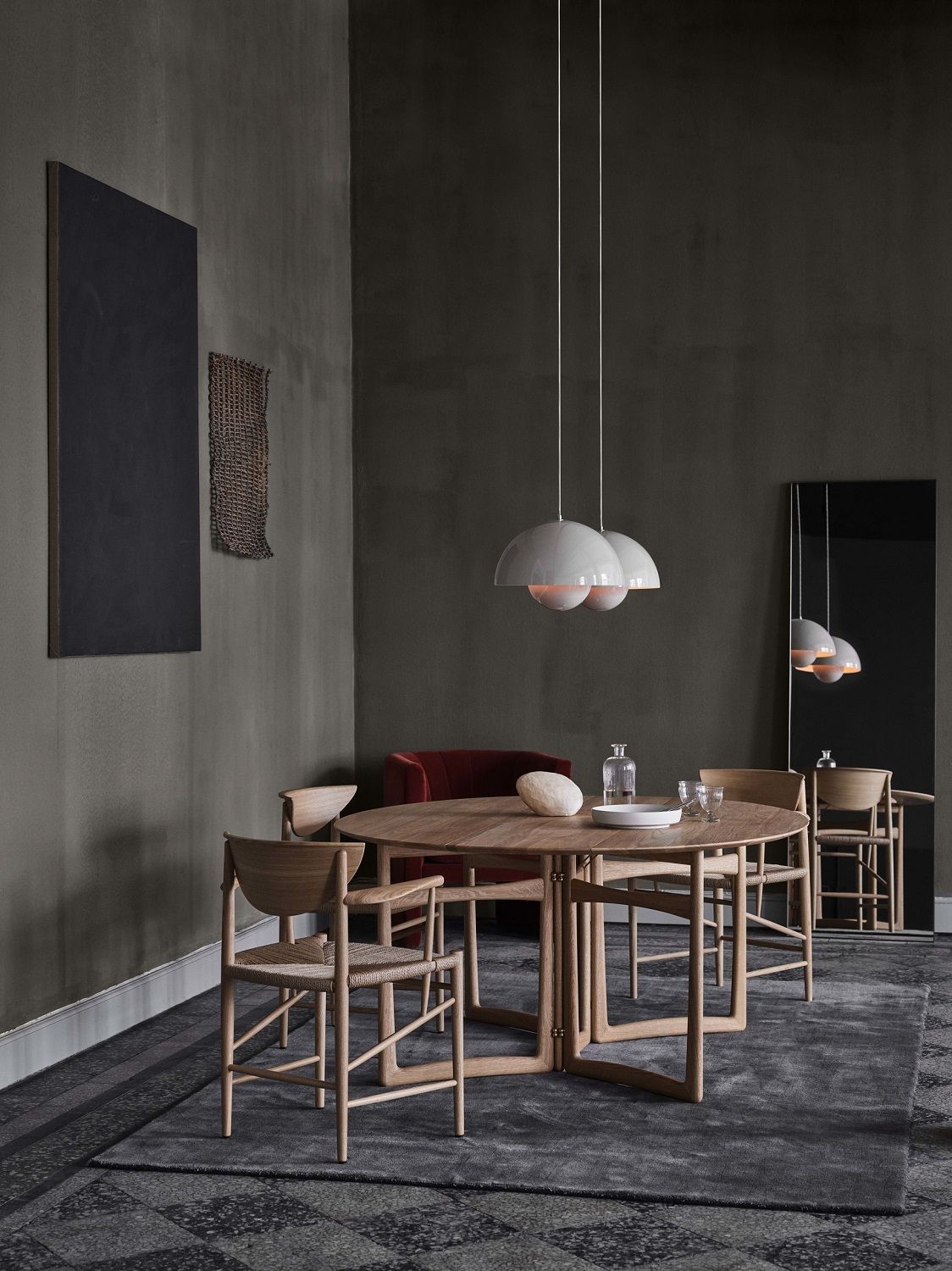 Drop Leaf HM6 Table Esstisch AndTradition