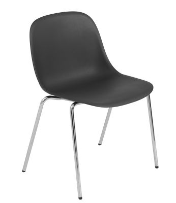 Fiber Chair A-Base Stuhl Muuto-Schwarz