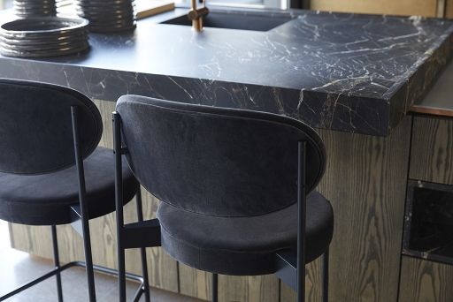 Series 430 Bar Stool Barhocker 75 cm SCHWARZ / REMIX 123 Verpan EINZELSTÜCK