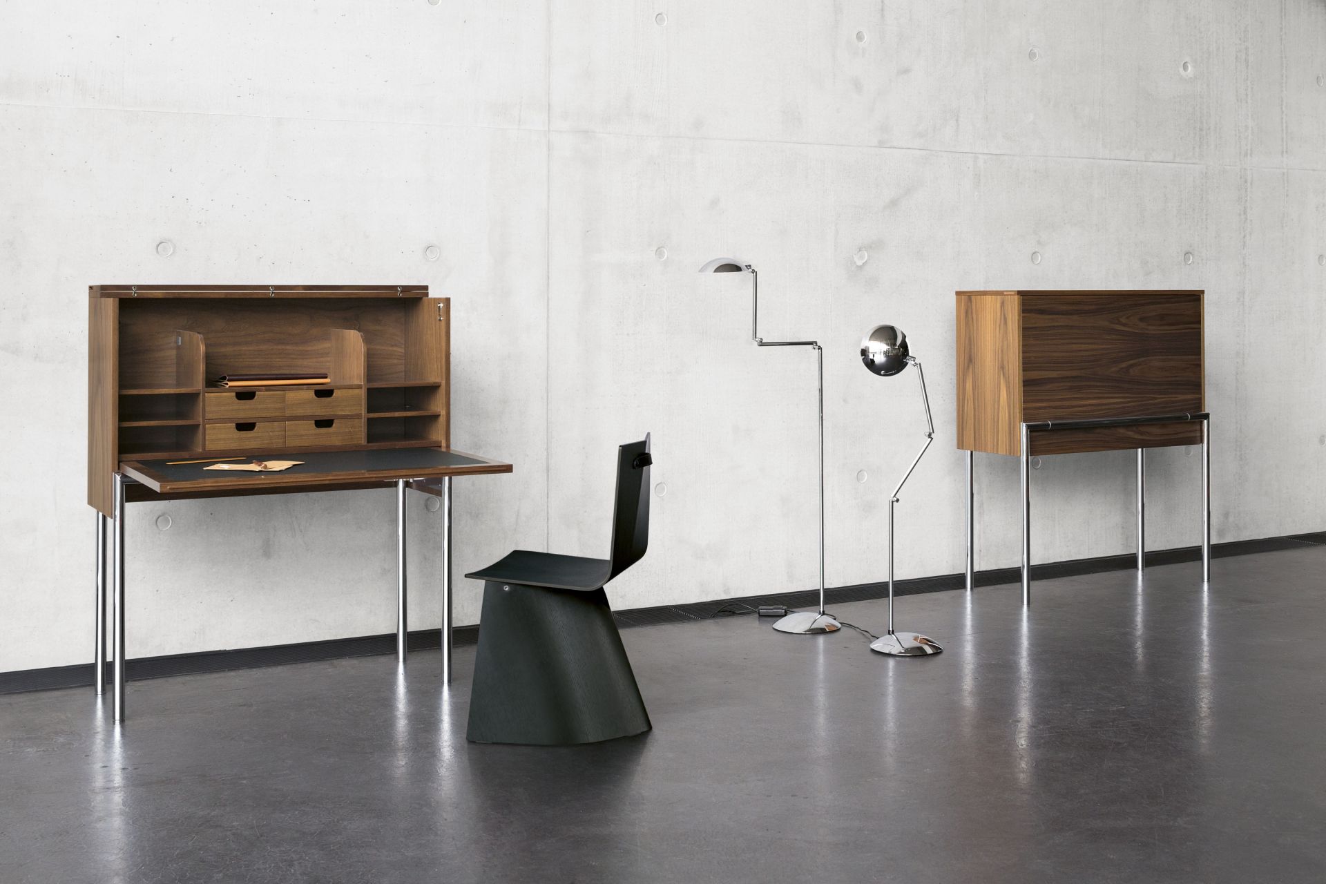 Orcus Sekretär weiß ClassiCon