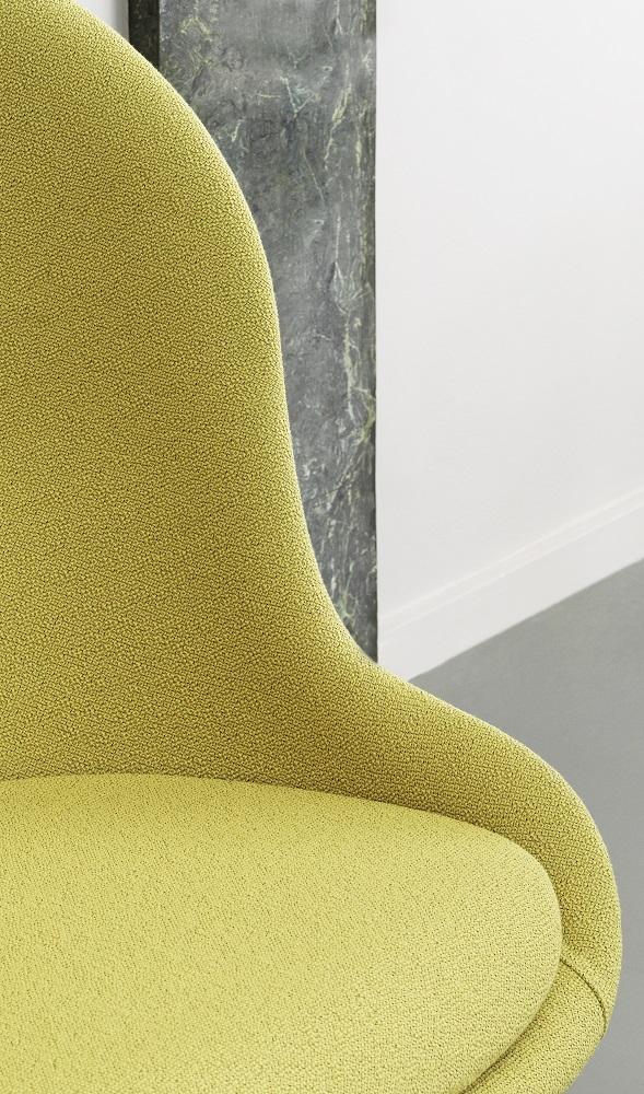 Hyg Lounge Chair High Swivel Sessel mit Drehgestell Normann Copenhagen