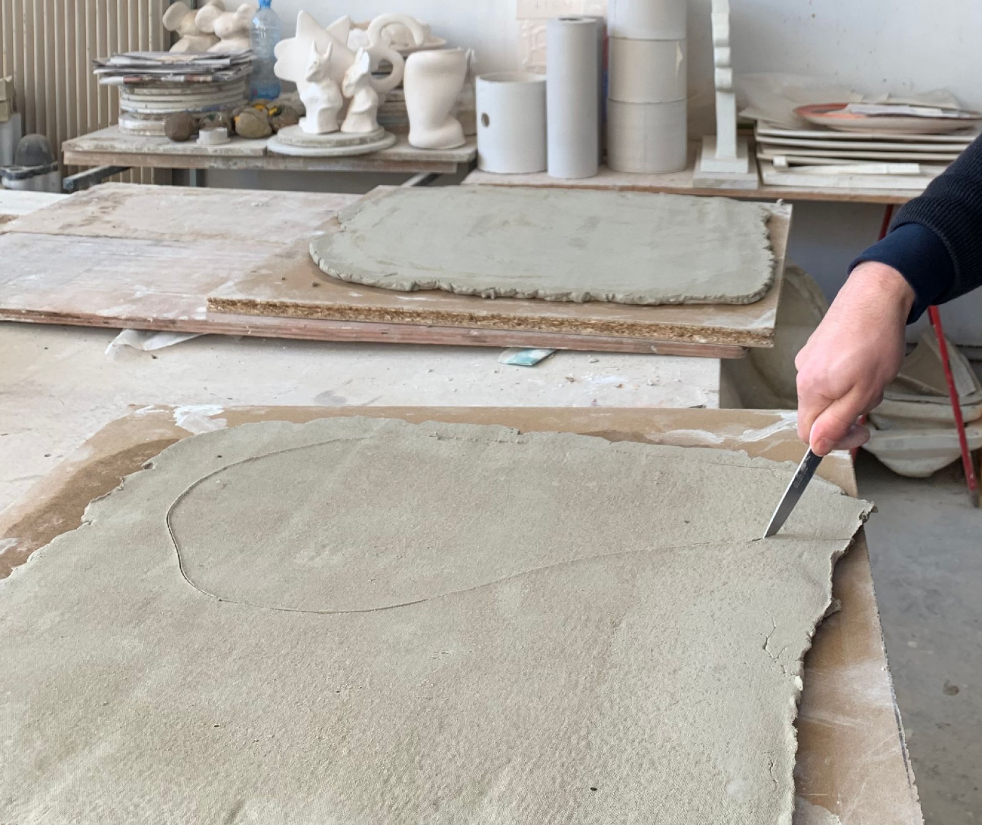 Vases Découpage Vitra Feuille