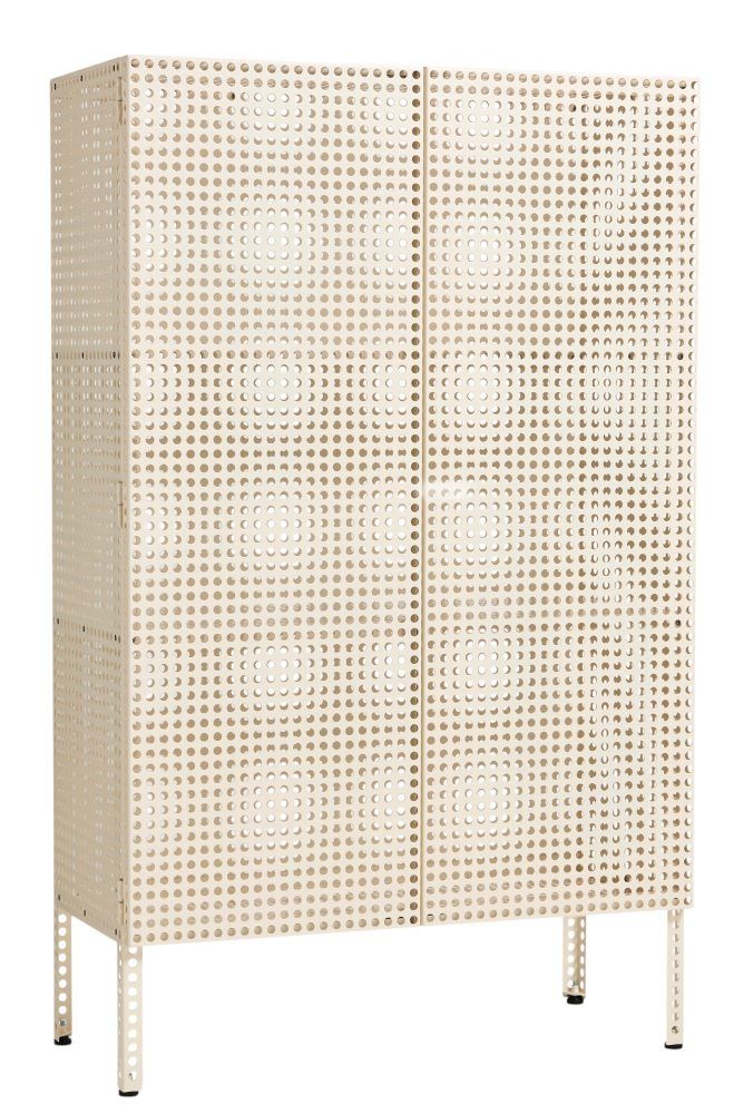 Perforated Cabinat Floor Large Sideboard Hay