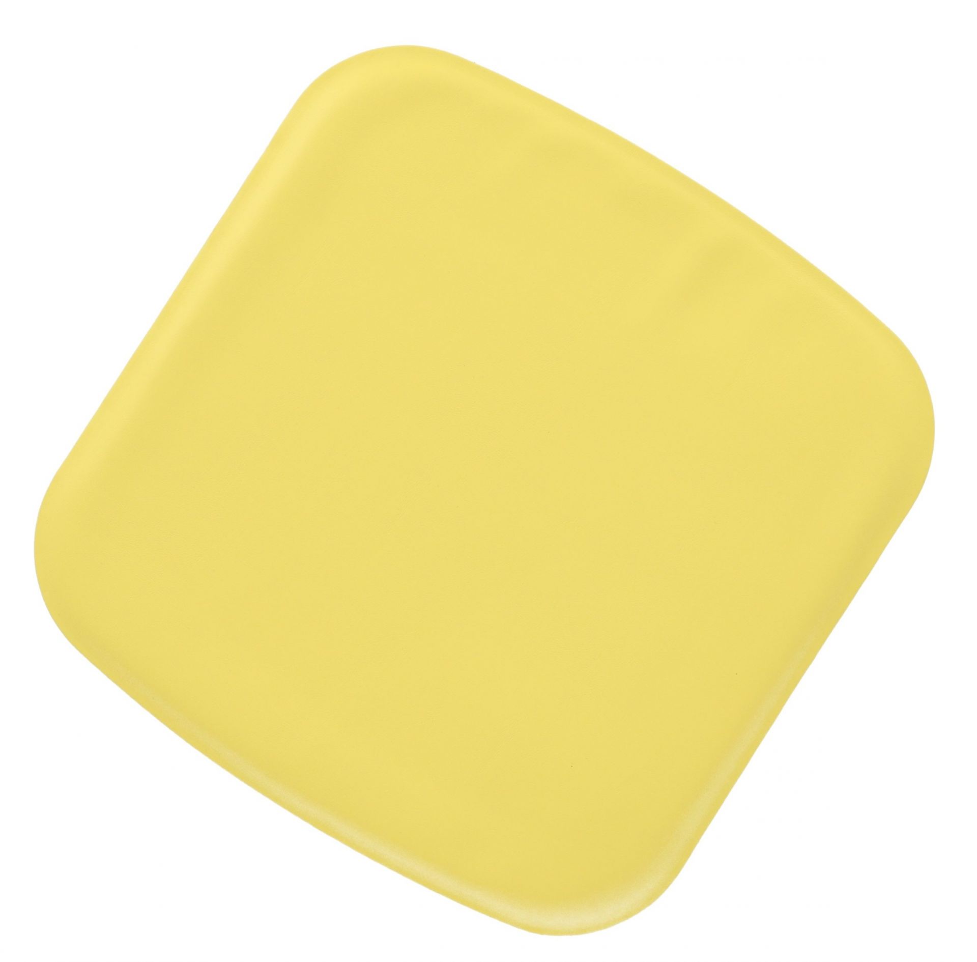 Gelbes Sitzkissen für Mori Stuhl von Jan Kurtz, ideal für Outdoor-Möbel und bequemes Sitzen.