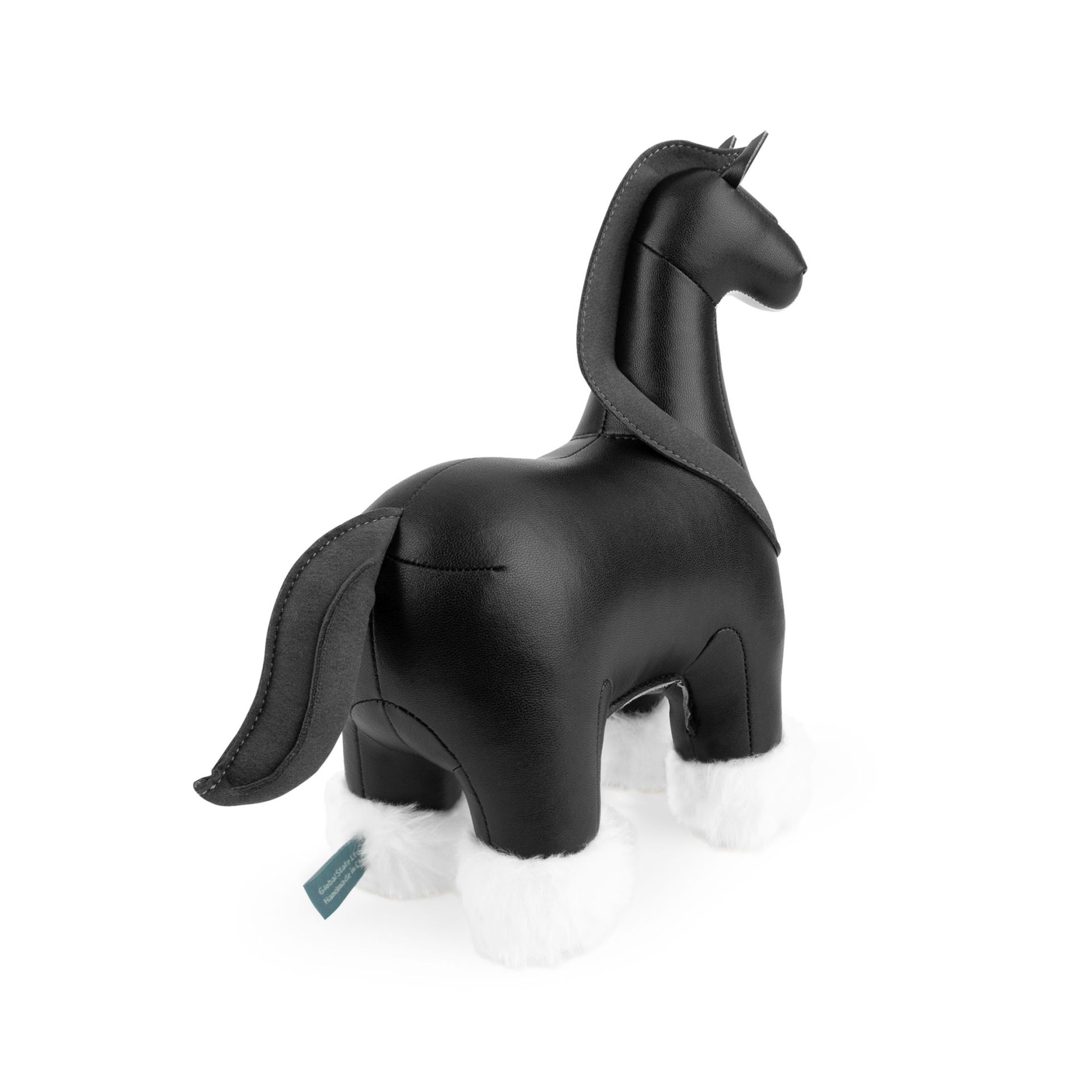 Buchstütze Pferd Shire schwarz/dunkelgrau Züny