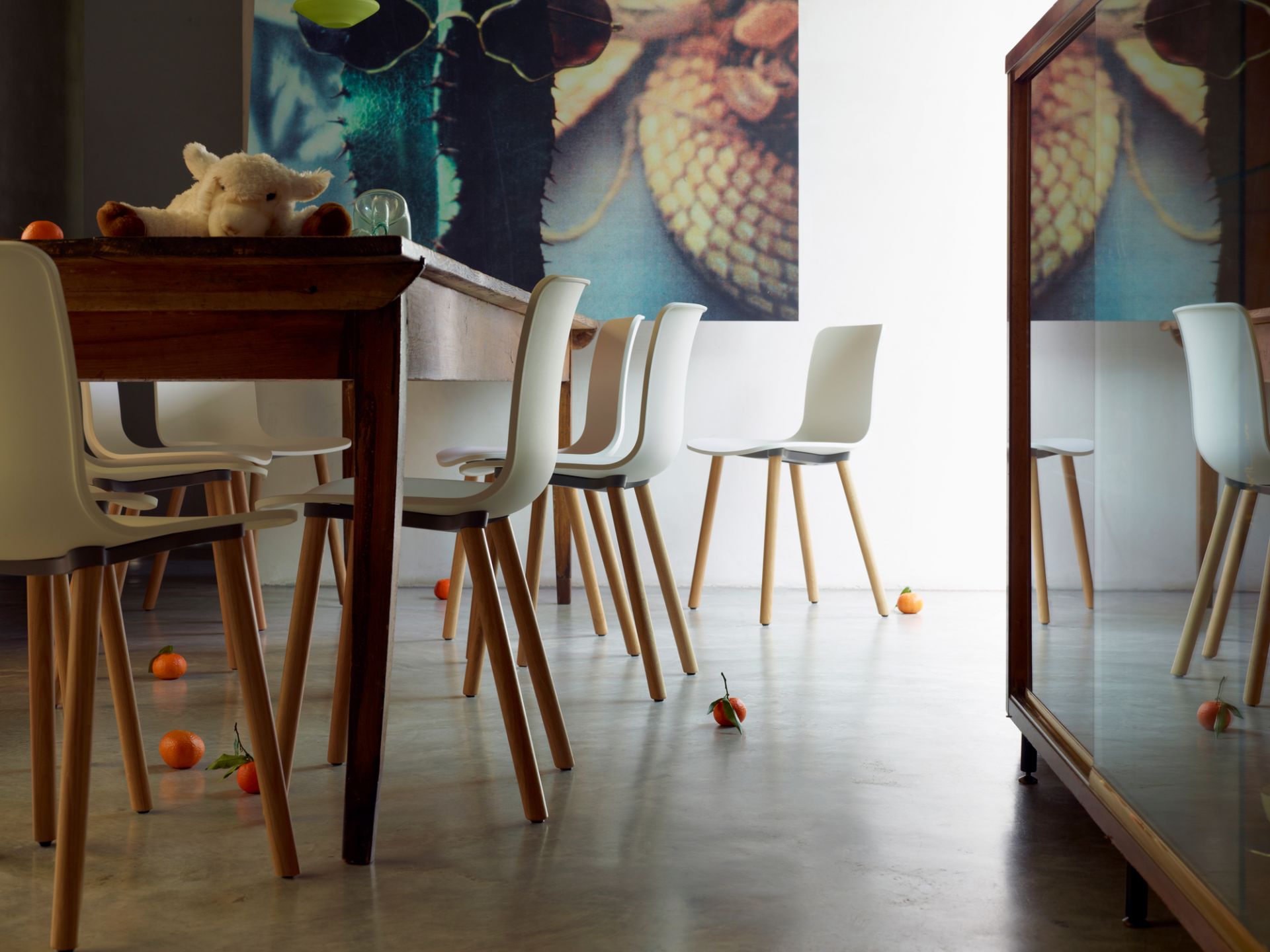 Hal Ply Wood Stuhl Vitra