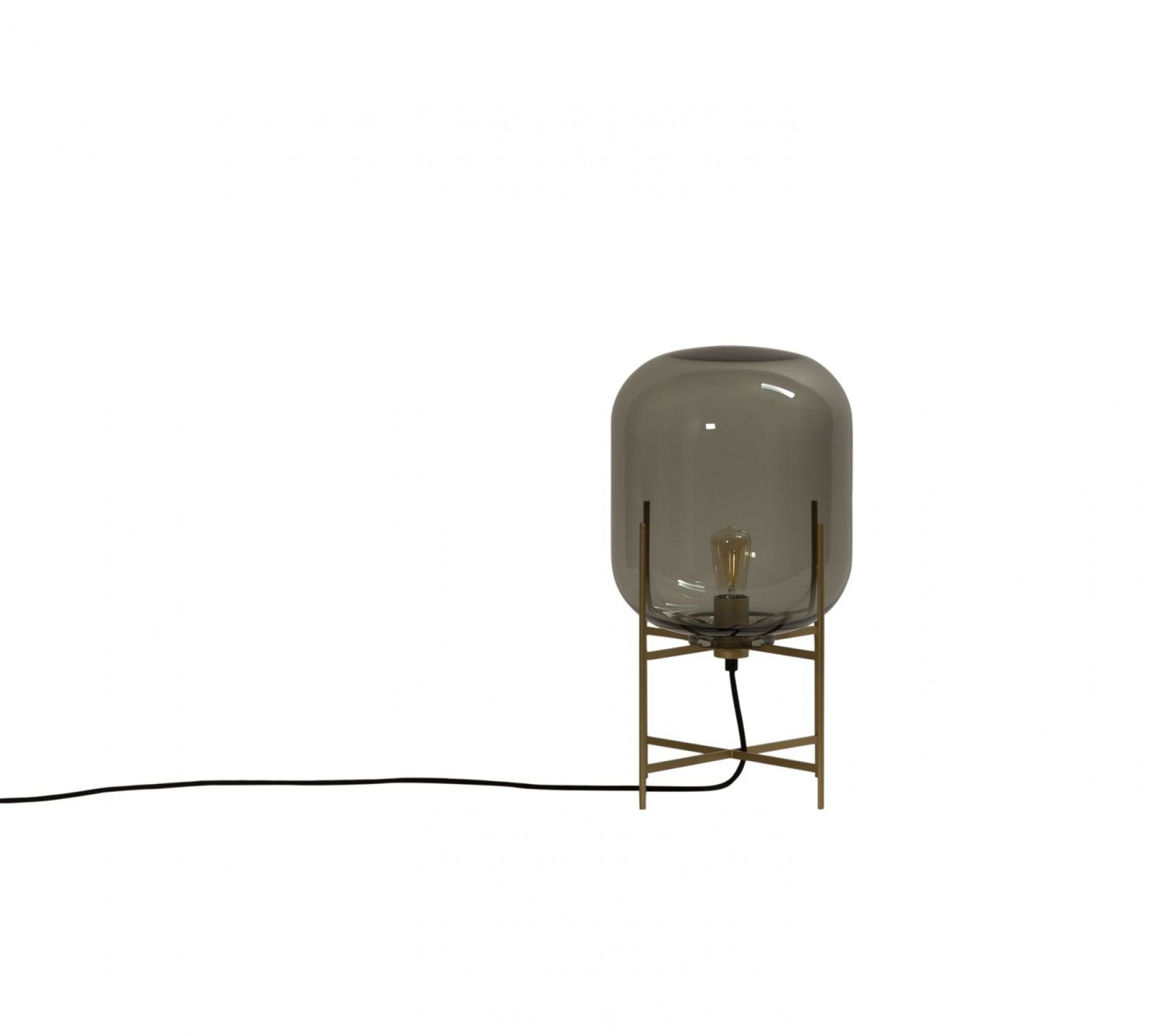 Oda Small Tischleuchte rauchgrau Pulpo