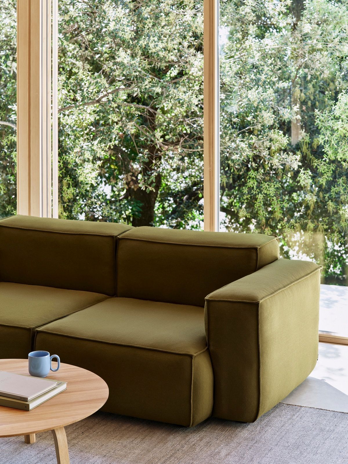 Mags S9301 Lounge Right Backrest Modul mit abziehbaren Bezug Hay