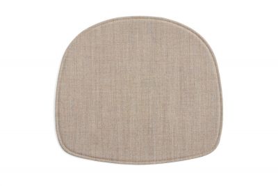 Beiges Sitzkissen für Hay About a Stool Barhocker, Textilbezug, bequeme Polsterung für mehr Komfort.