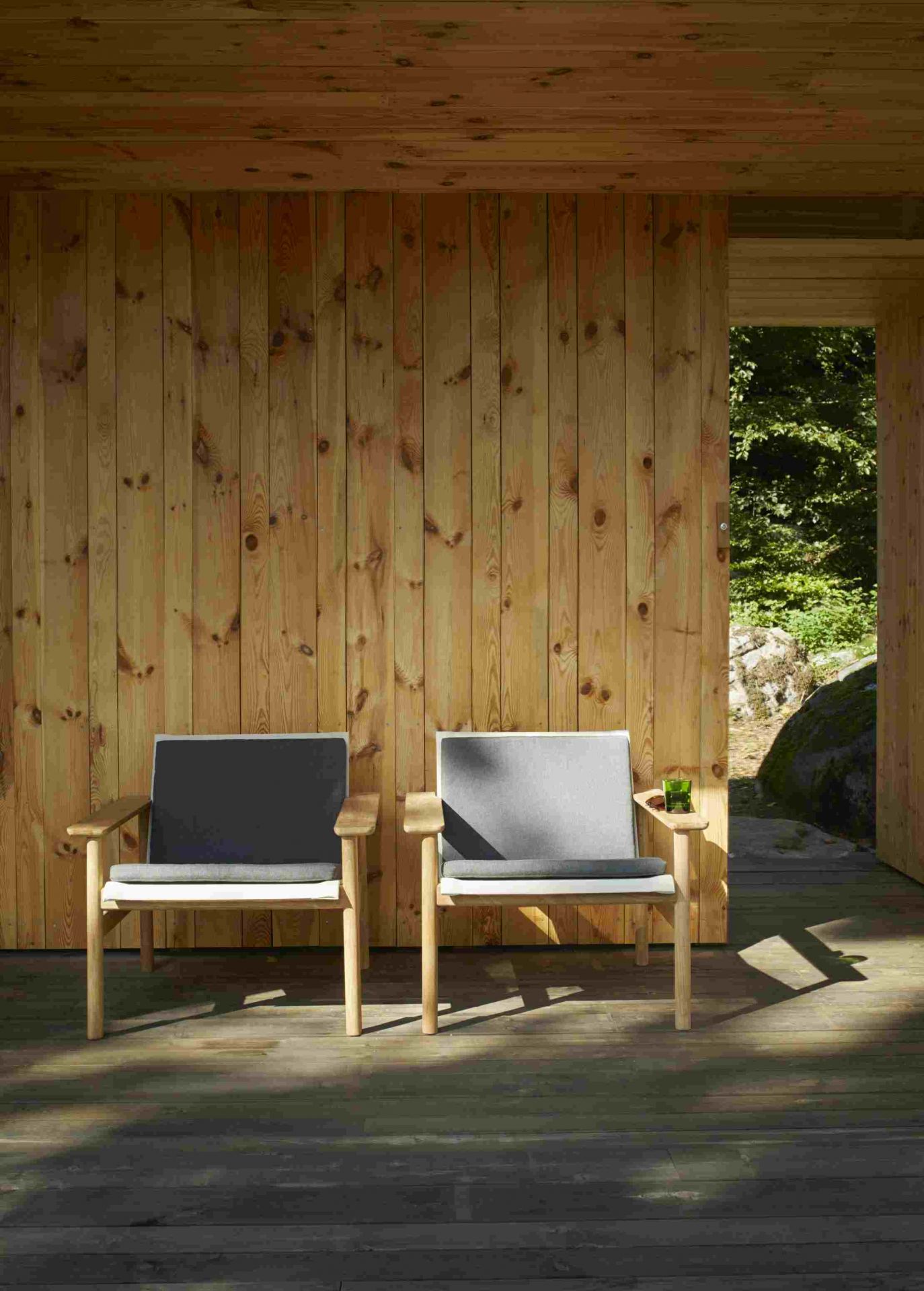 Pelagus Lounge Chair Cushion Sitzkissen Skagerak by Fritz Hansen Charcoal