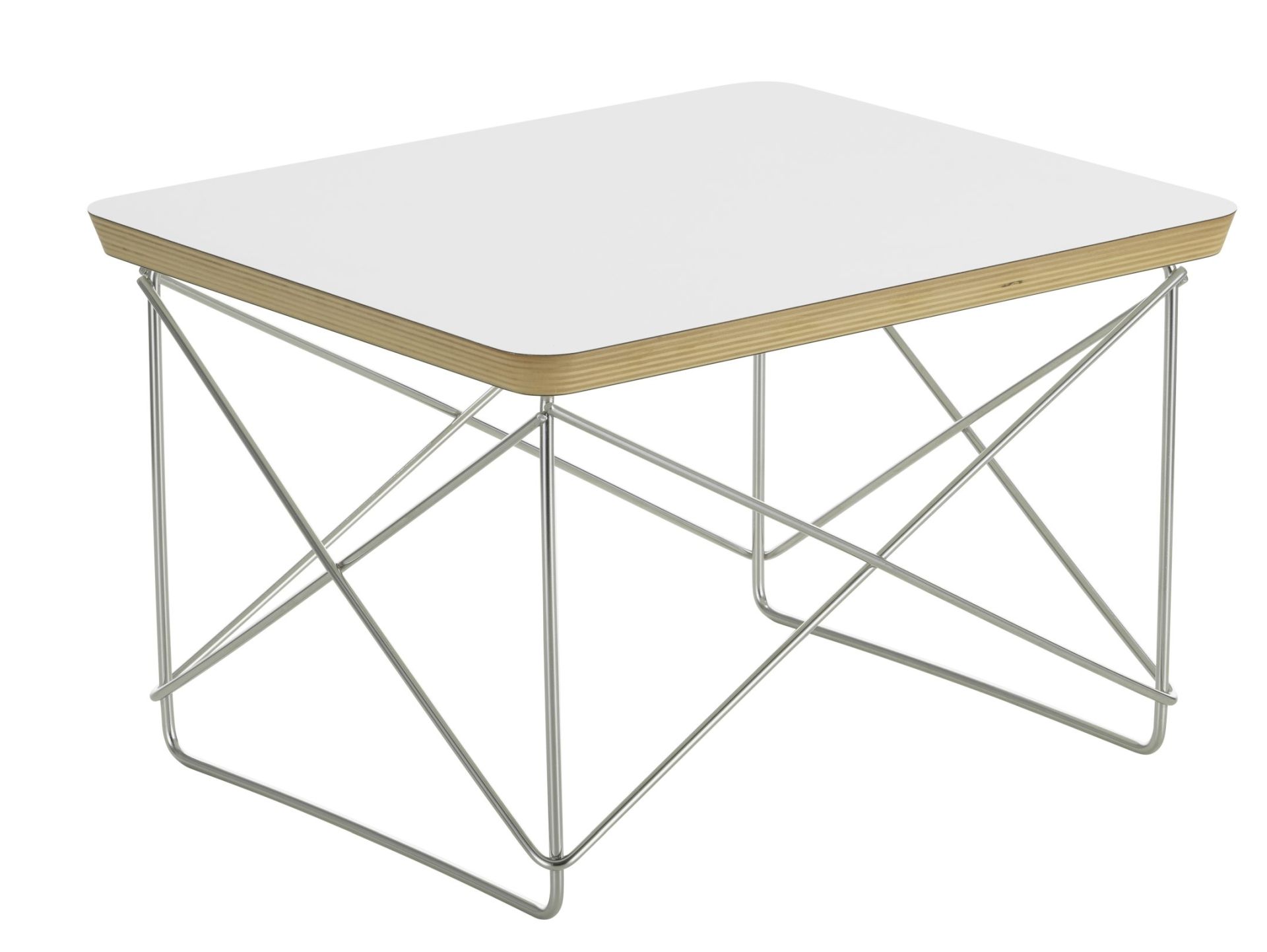 Occasional Table LTR Beistelltisch HPL Weiss Vitra 