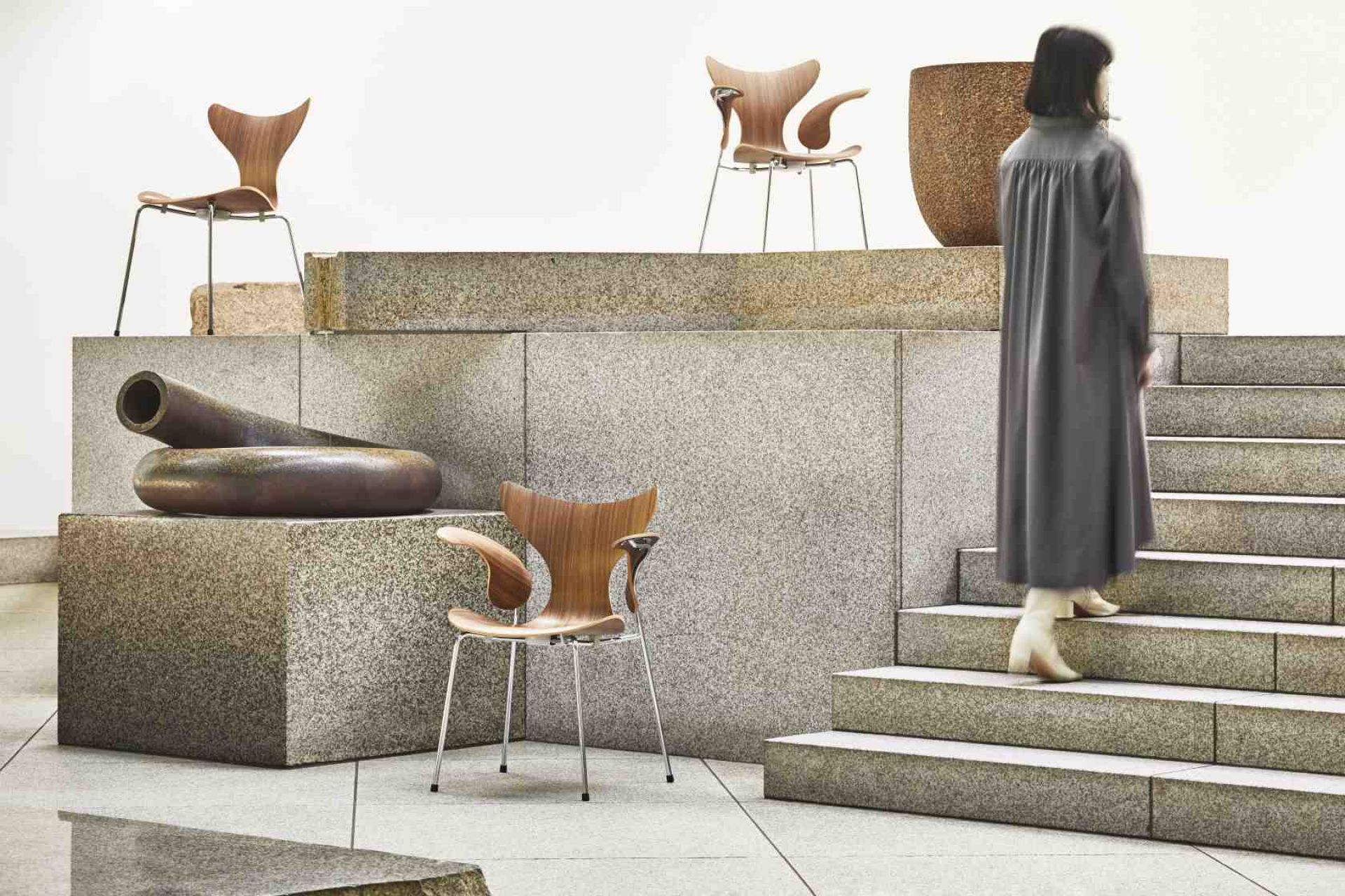 Lily Armlehnenstuhl 3208 Fritz Hansen