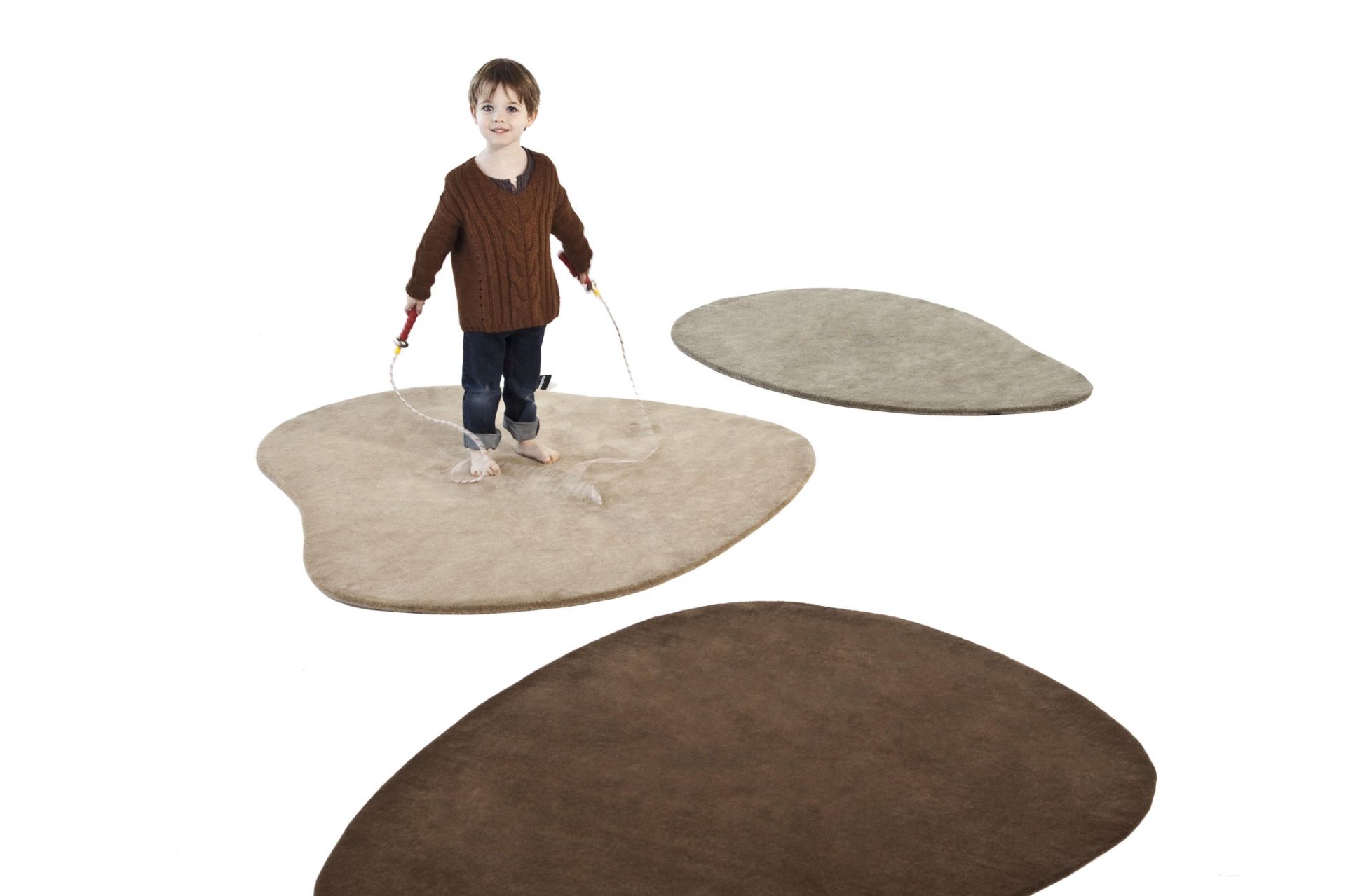 Stone-wool Teppich 100x140 Nanimarquina