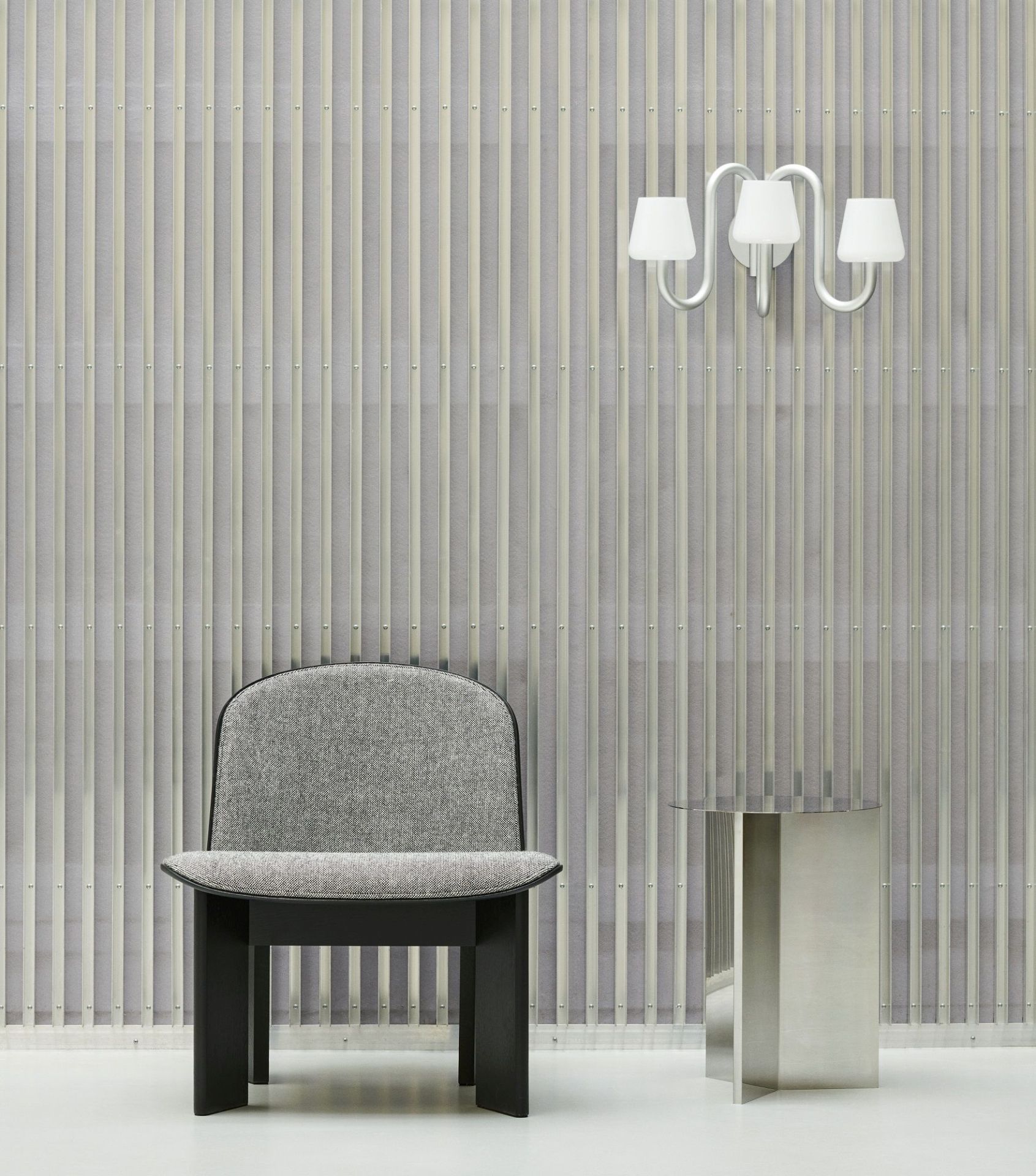 Slit Table Round High Beistelltisch / Couchtisch Hay