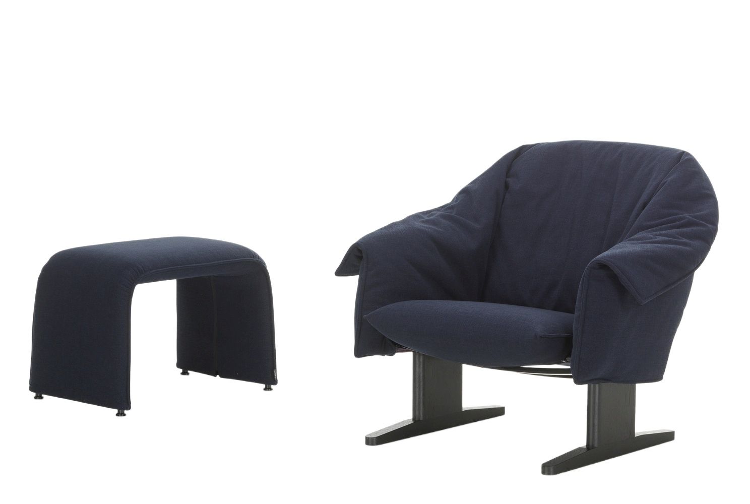 Bascule Lowback Sessel mit Bank Vitra