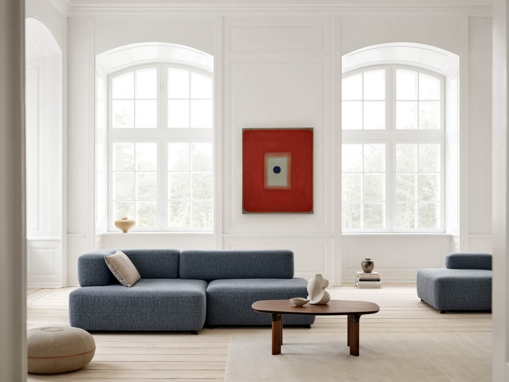 Pouf Large Hocker Fritz Hansen