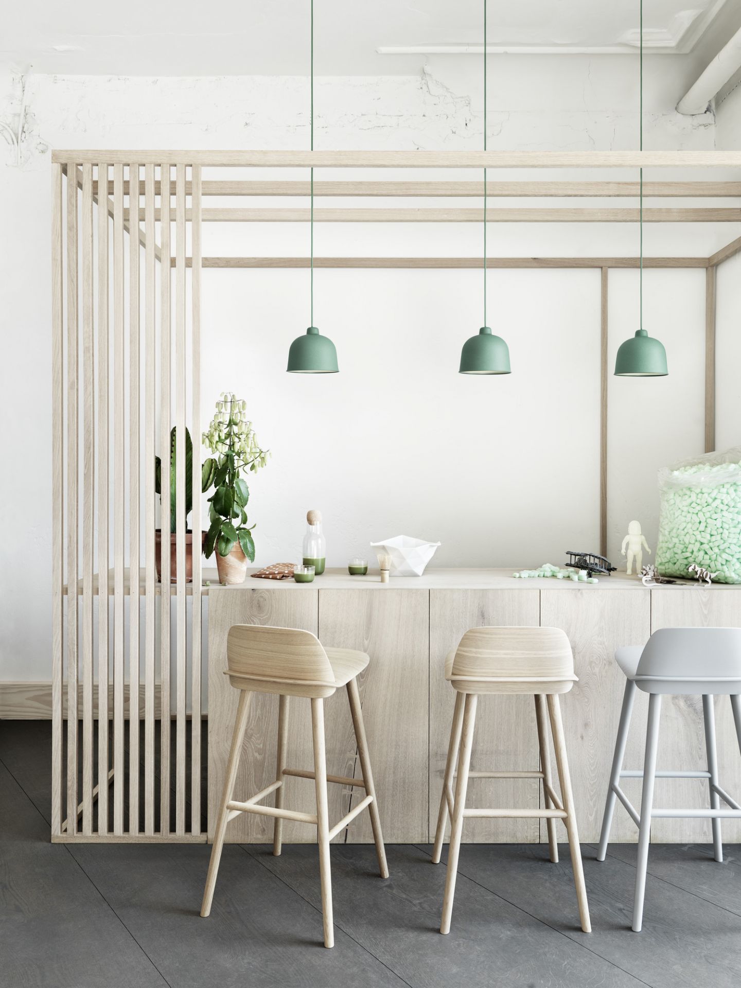 Nerd Counter Stool Barhocker H 65 cm Muuto