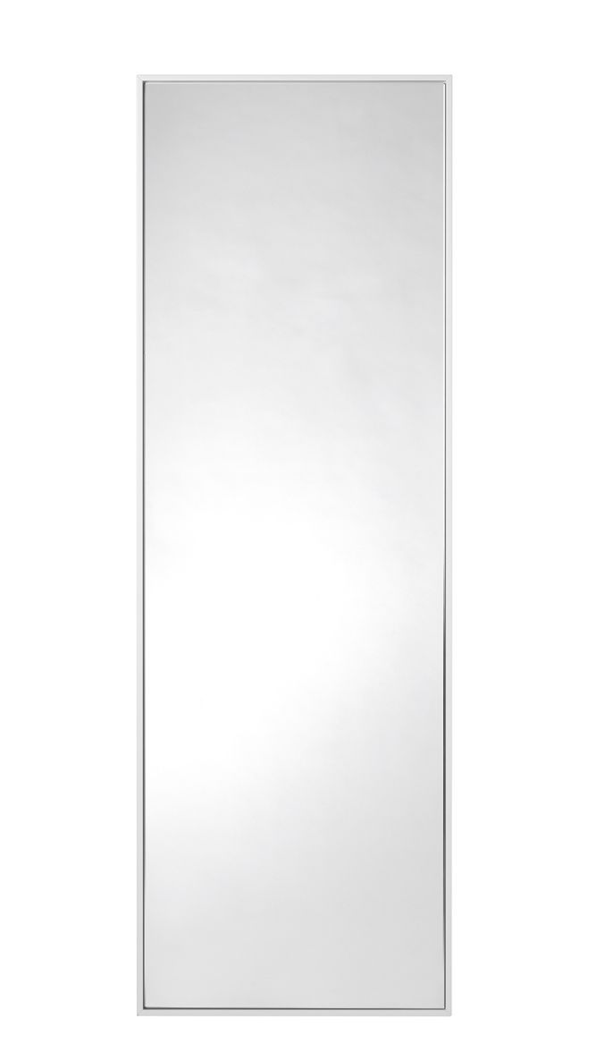 Schönbuch Urban Wandspiegel groß, rechteckig mit schmalem, weißem Rahmen, modernes Design für Flur und Wohnbereich.