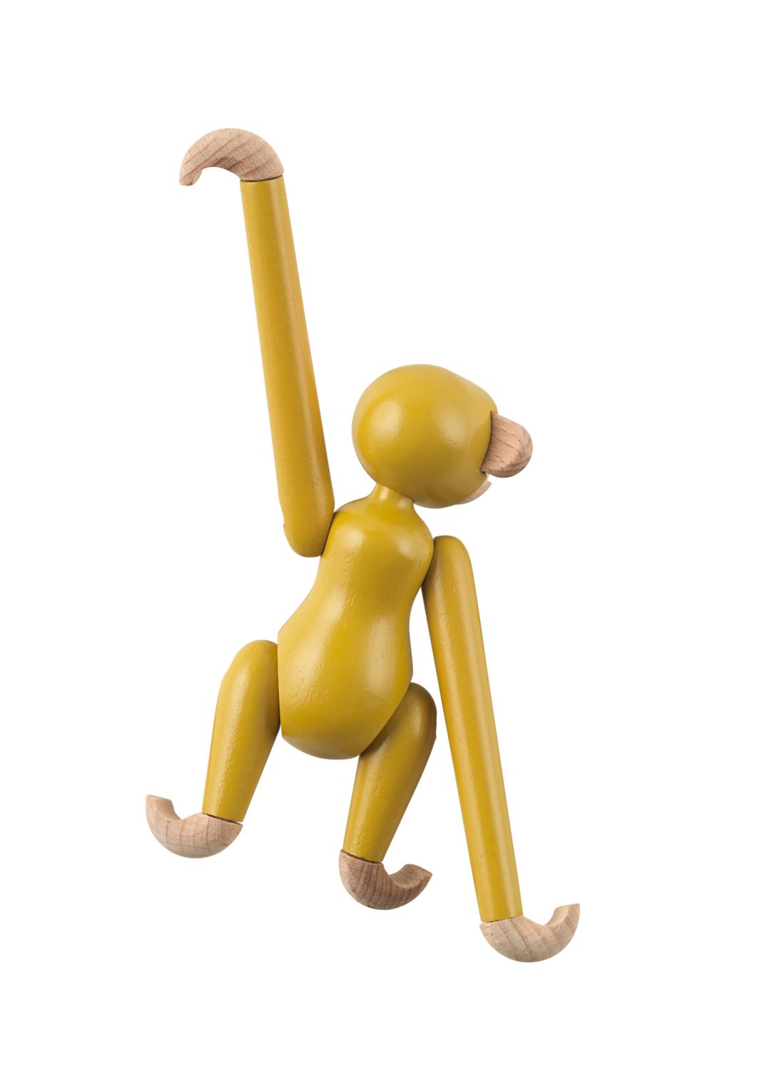 Affe Mini farbig Kay Bojesen Vintage Gelb