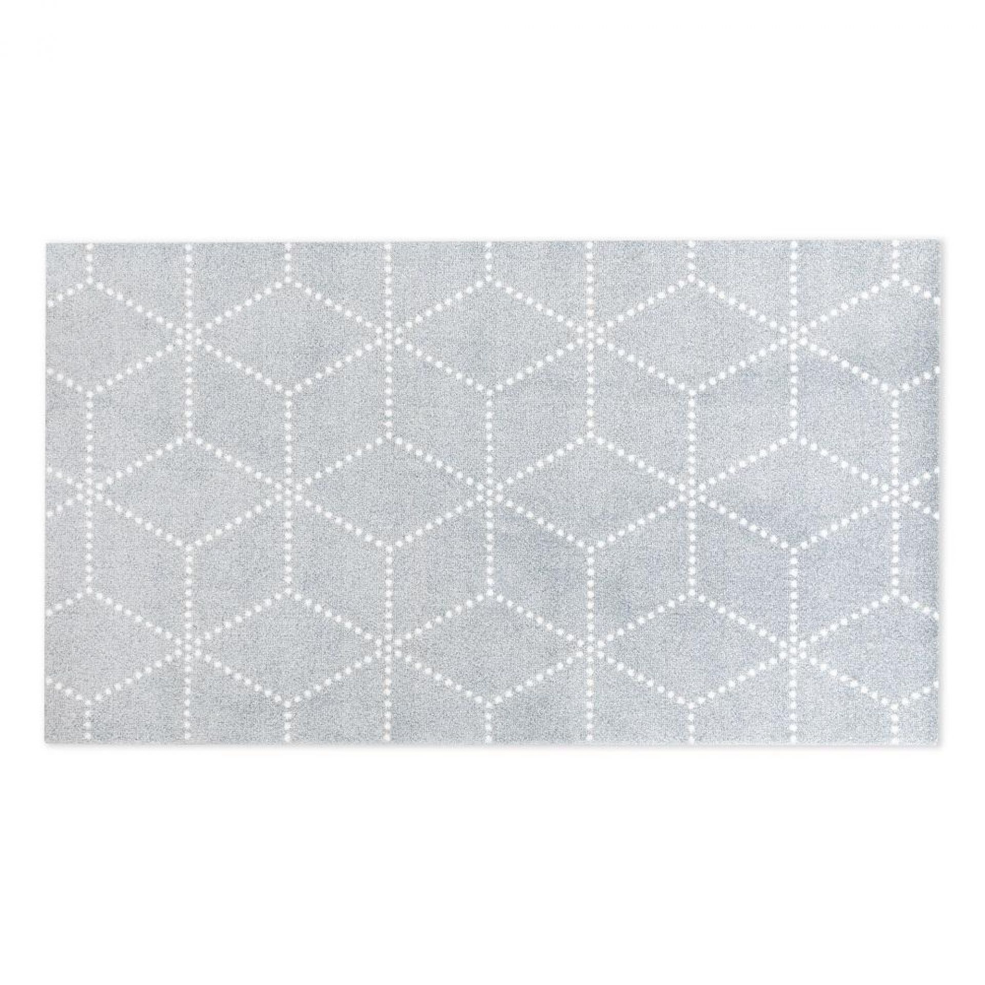 Hagl Indoor / Outdoor Fußmatte Heymat Silber B 85 x T 150 cm