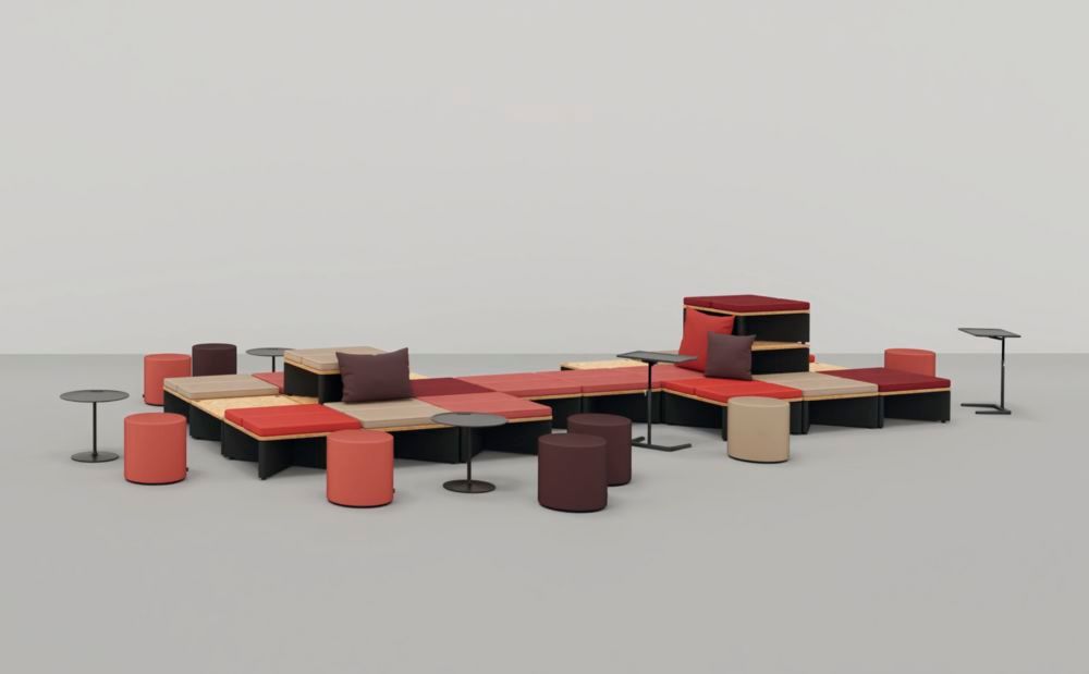 Reset Platform modulares Plattformensystem Vitra
