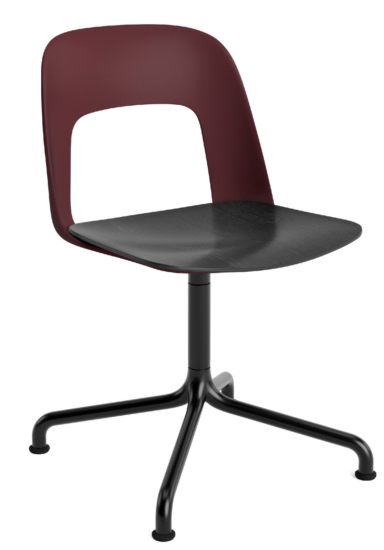 Layout Side Chair 152 4-Stern Drehstuhl Hay