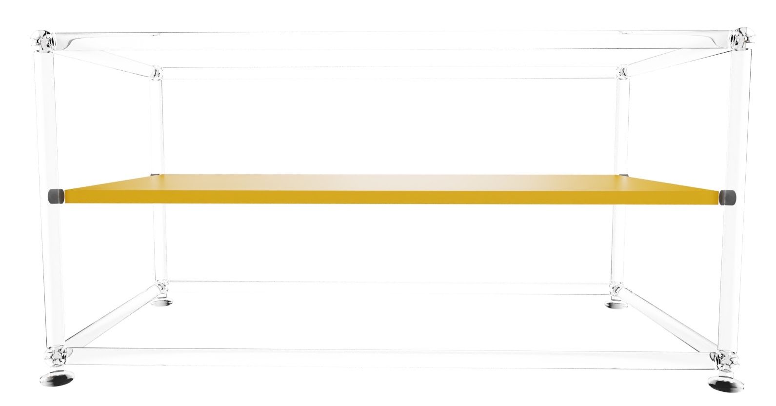 USM Haller Zwischentablar Ersatzteil gelb