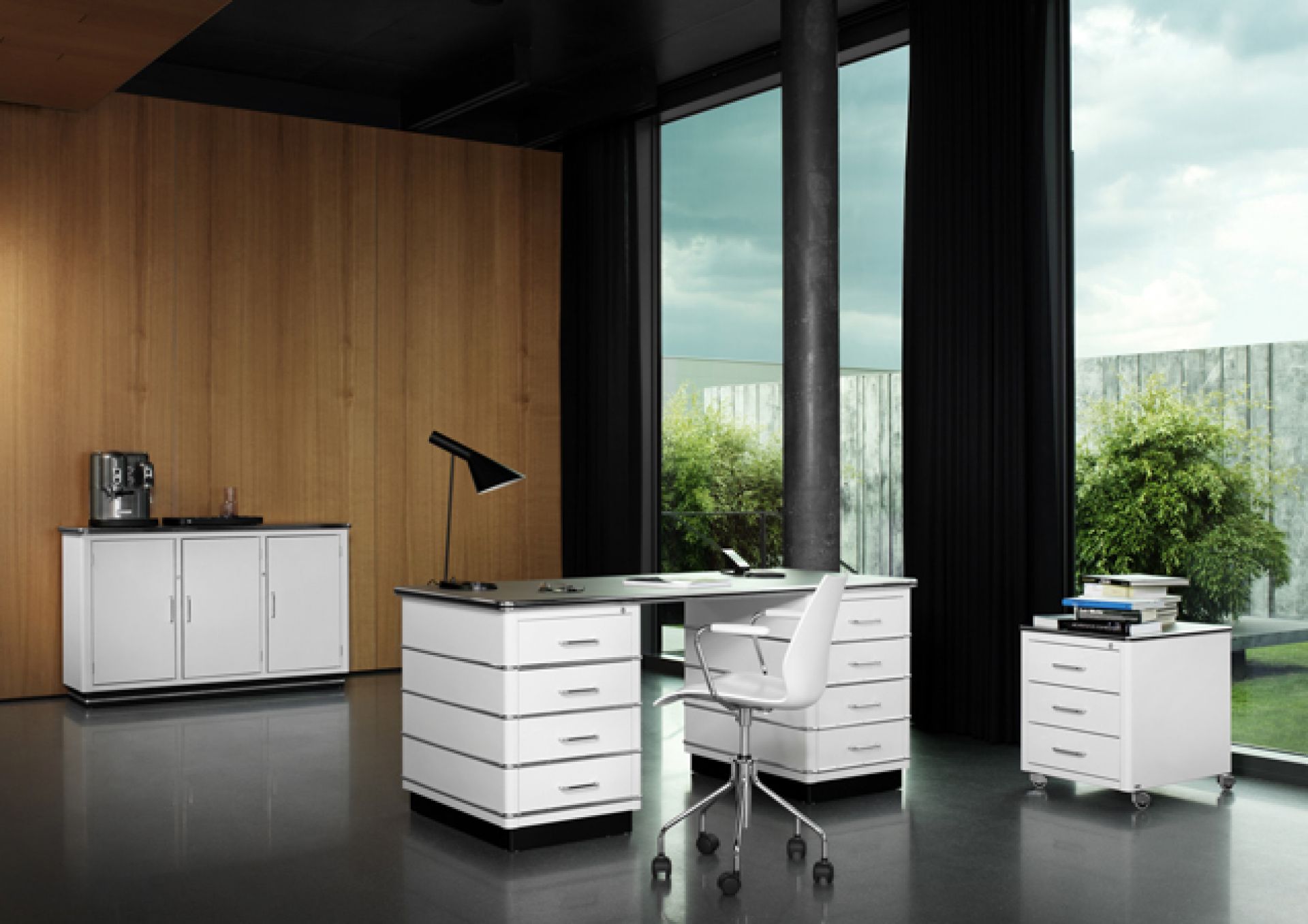 TB229 Classic Line Schreibtisch Müller Möbelfabrikation