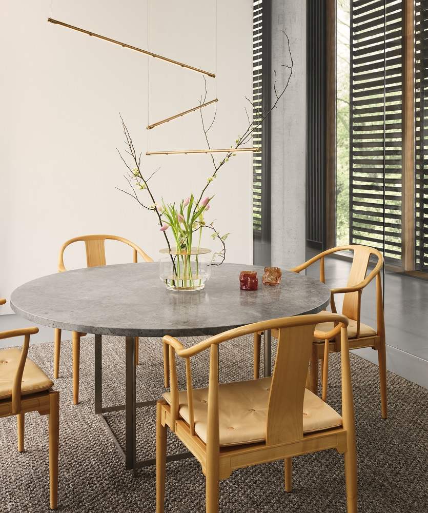 Oneline™ Zigbee Hängeleuchte Stahl Fritz Hansen