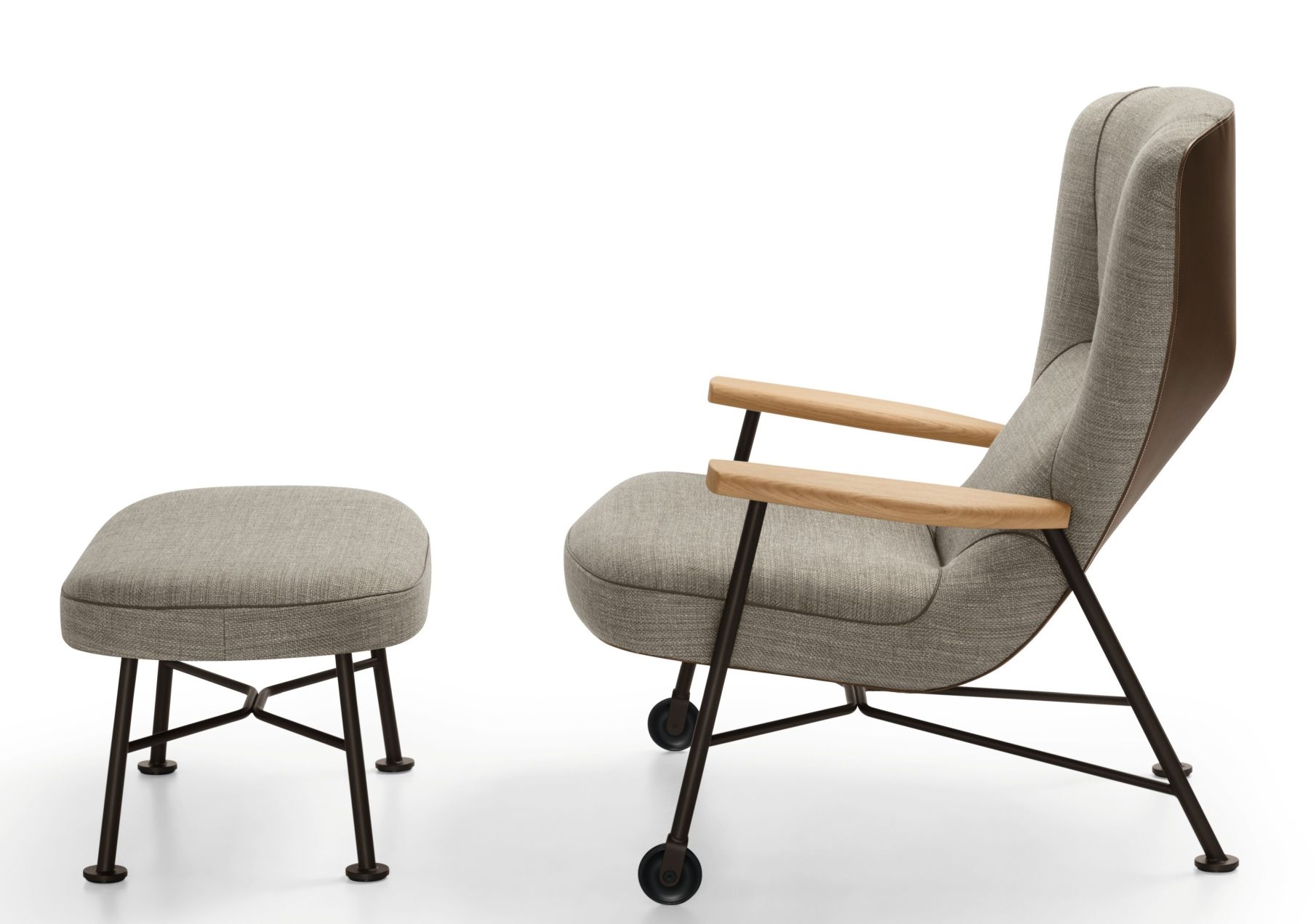 264 / 265 Shinzo Lounge Chair Sessel Walter Knoll