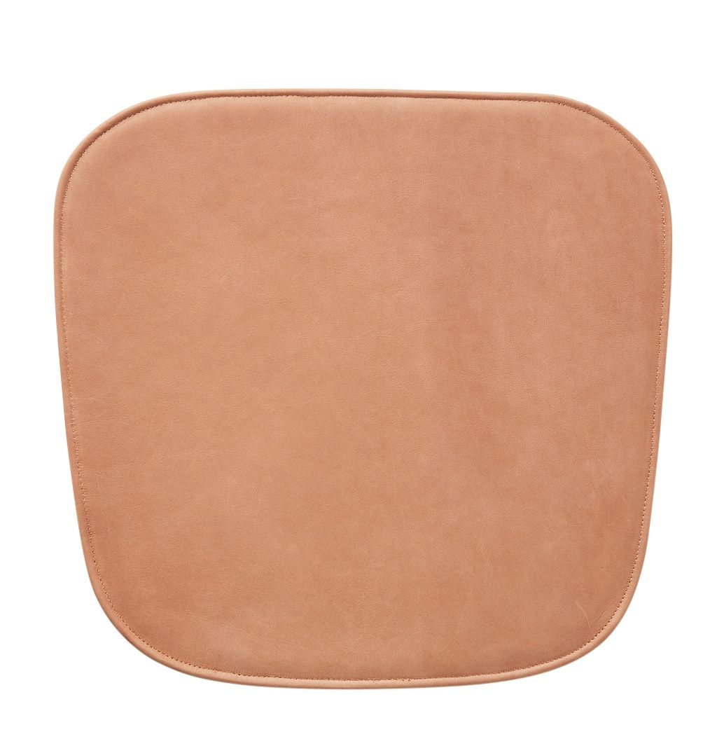 Beiges Stuhlkissen für Skagerak Vester Chair Stuhl von Fritz Hansen, Leder, Draufsicht.