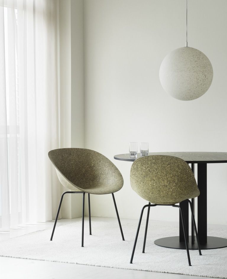 Mat Armchair Steel Armlehnenstuhl Normann Copenhagen