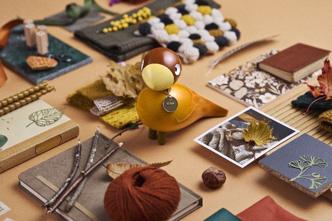 Story Bird Cosy Vogel-Holzfigur Kay Bojesen