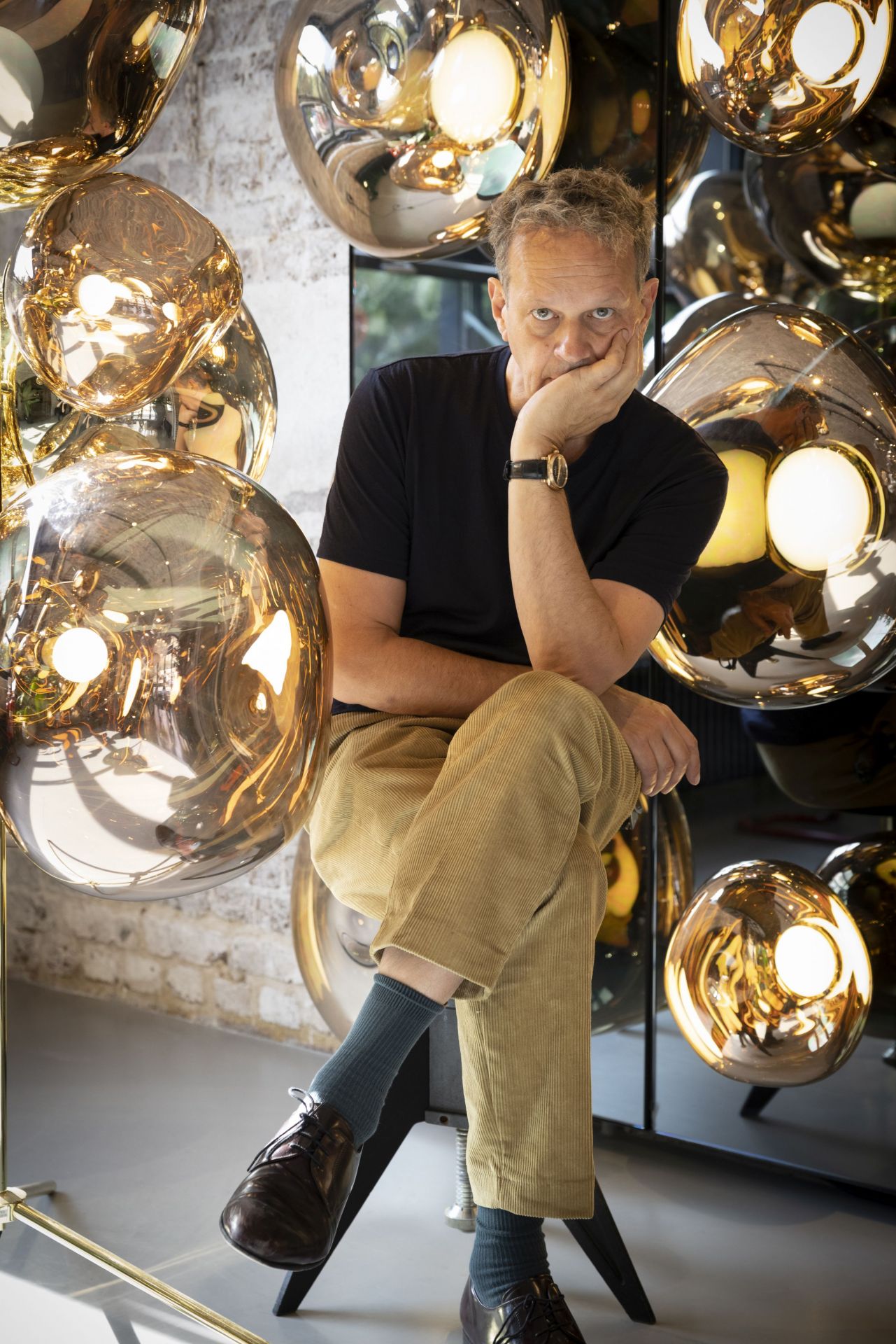 Melt Mini LED Hängeleuchte Kupfer Tom Dixon