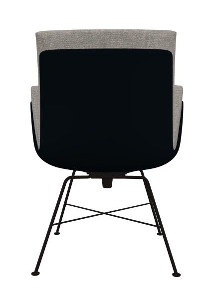 Alvo Armlehnen Drehstuhl mit Drahtgestell Cor