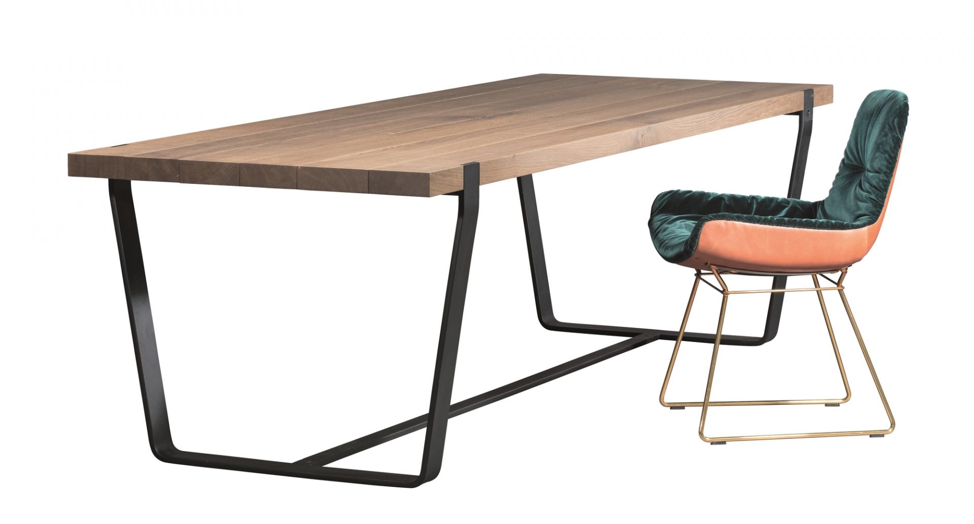 BB 11 Clamp Tisch Eiche roh/geölt Janua