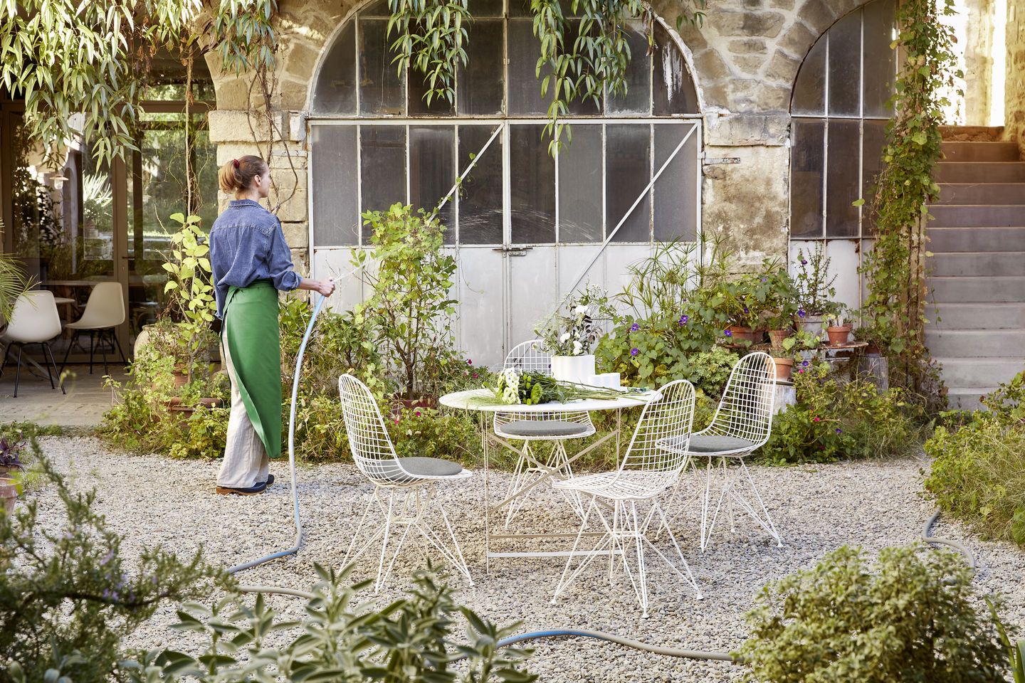 DKR Wire Chair Stuhl ungepolstert Vitra