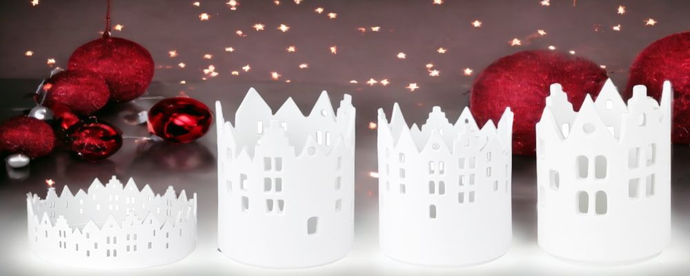 Zuhause Lichthaus Sortiment 4-er Set Stadtlichter Räder 