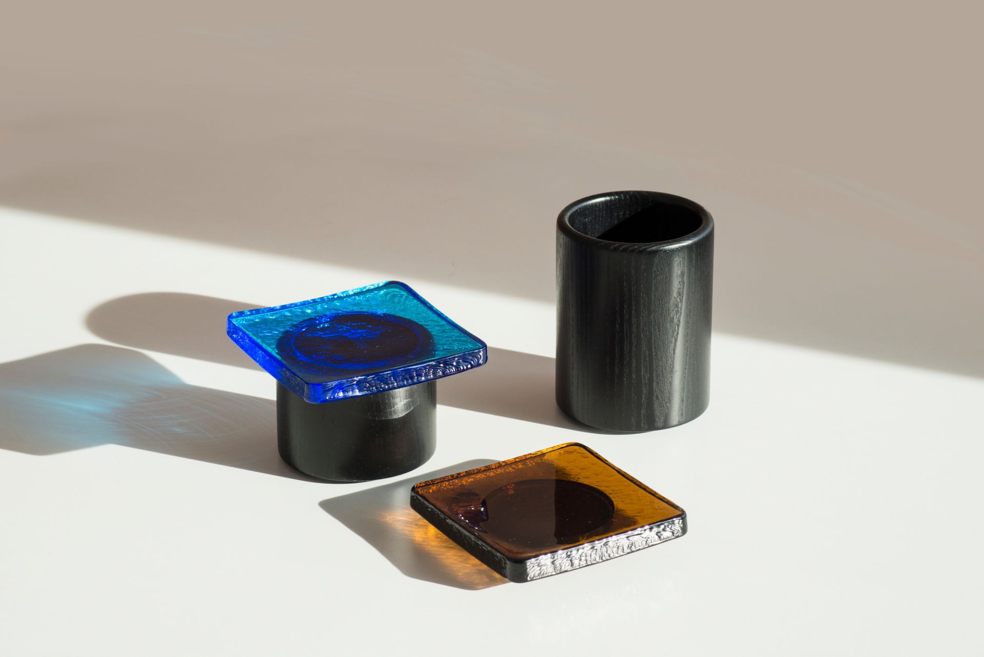 Pieduccio Schale mit Deckel Favius