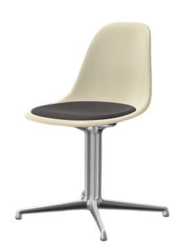 Eames Fiberglass Side Chair DSL mit Sitzpolster Vitra